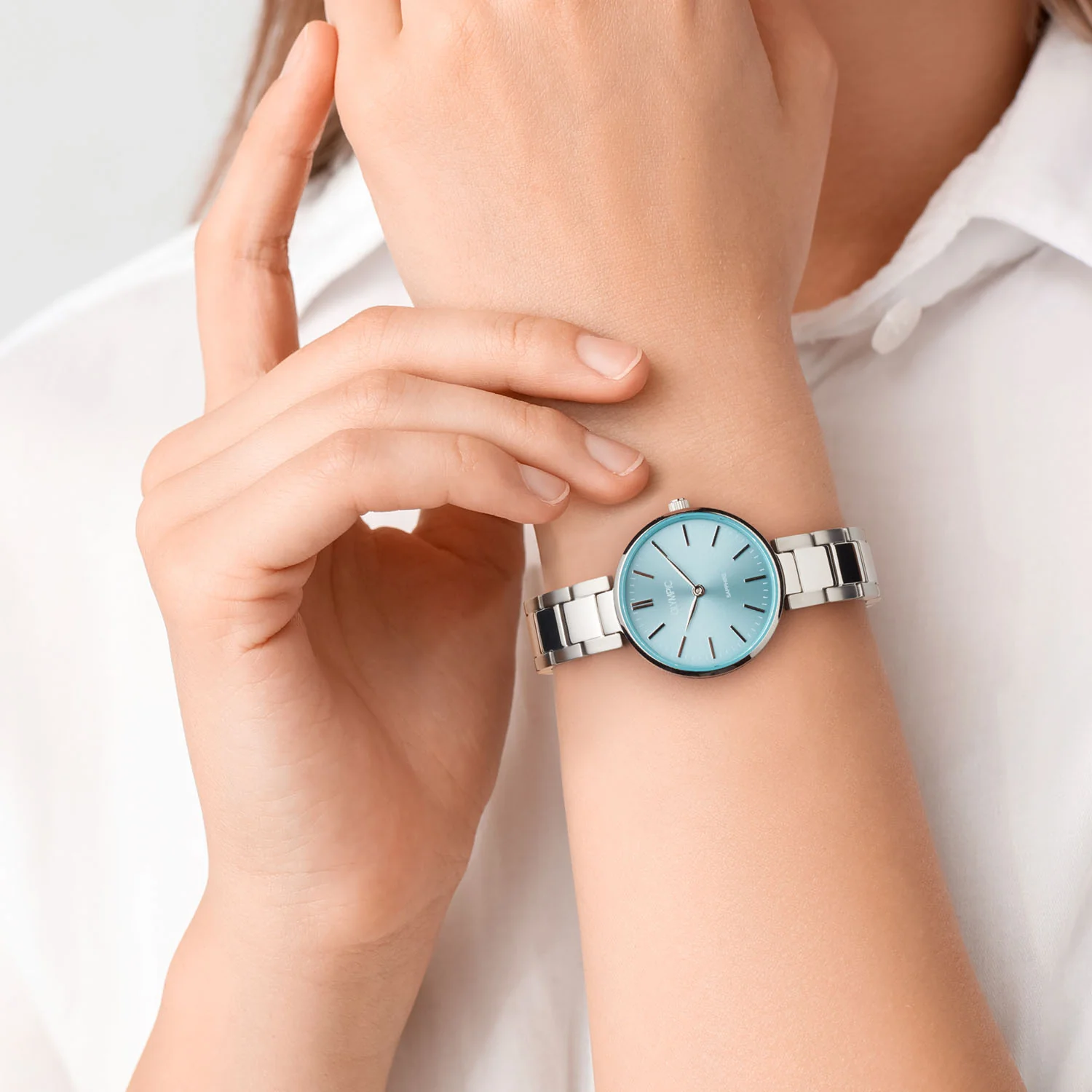 Olympic Titanium Grey Women's Watch OL80DTT002 - Image 2