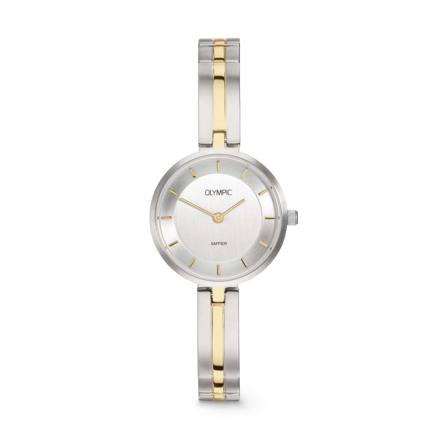 Olympic Titanium Zilverkleurig Dames Horloge 2002-OL1DTT003B - Image 4