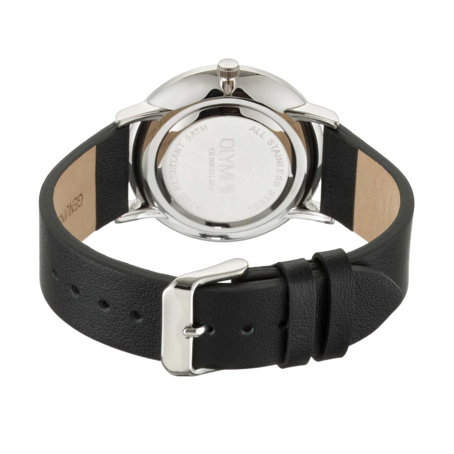 Olympic Tobias Zilverkleurig Heren Horloge 2002-OL89HSL057 - Image 3