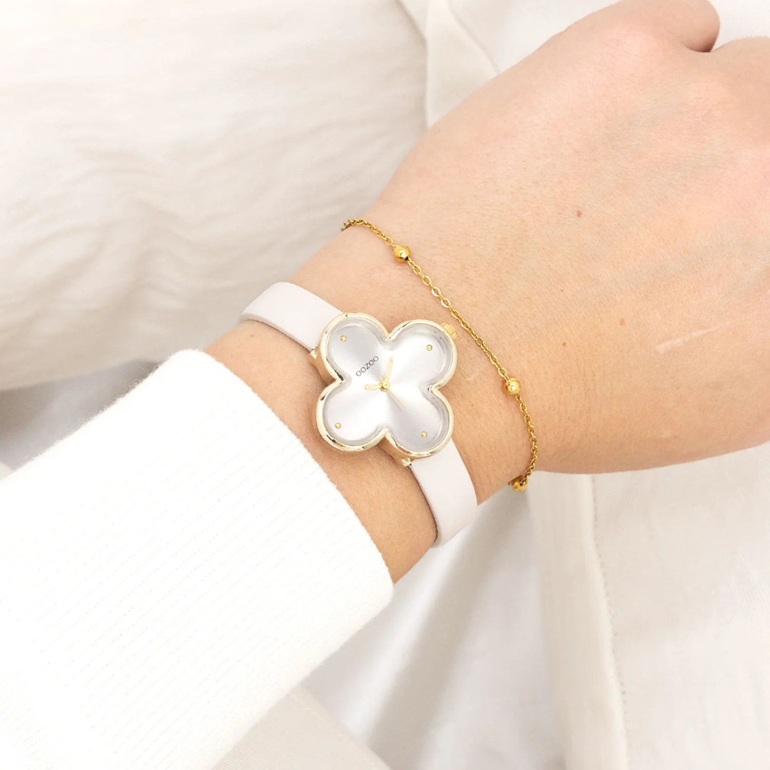OOZOO Timepieces Moonbeam Clover Women's Watch C11521 - Image 2