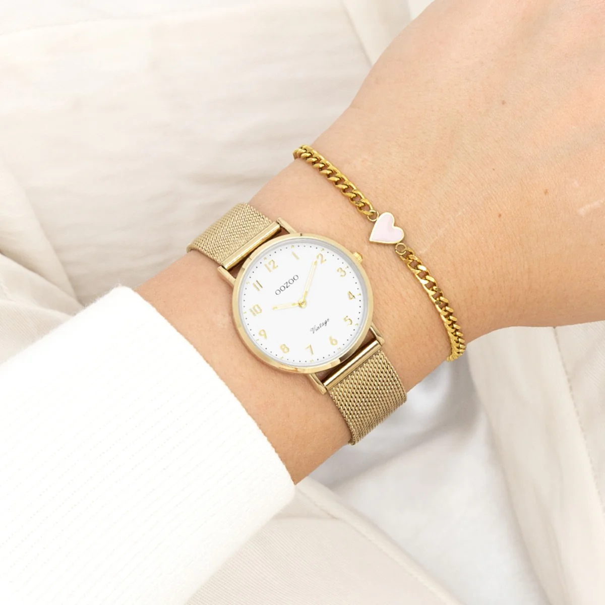 OOZOO Vintage Gold Watch C20347 - Image 2