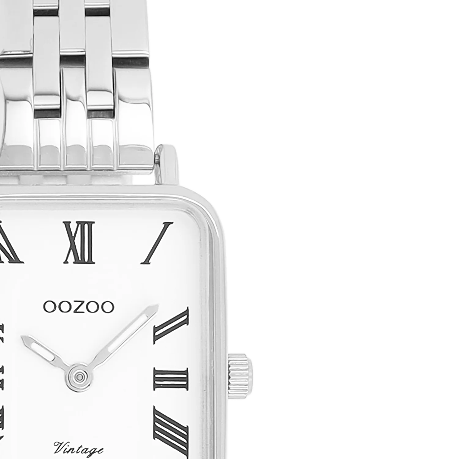 OOZOO Vintage Silver and White Women's Watch C20410 - Image 3