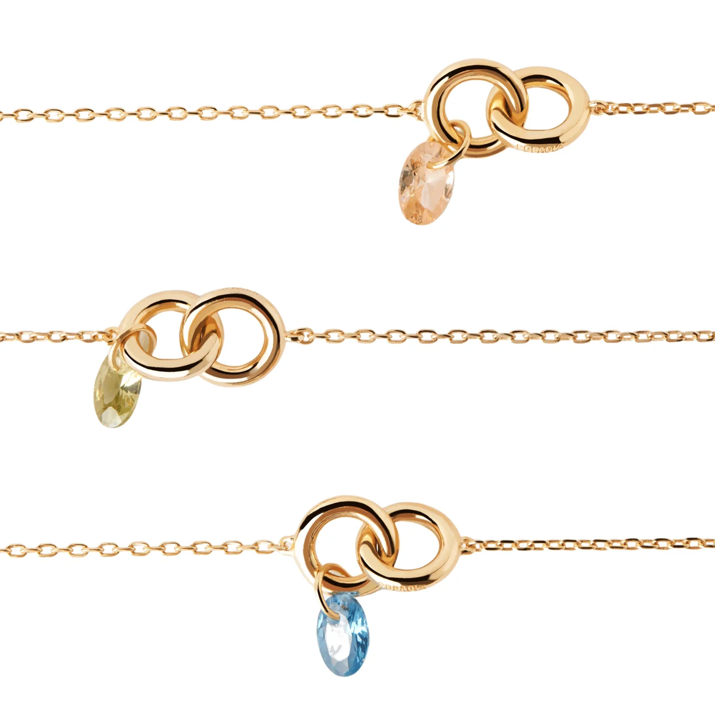 P D Paola Color 18 karat gold plated Bracelet PU01-776-U - Image 4
