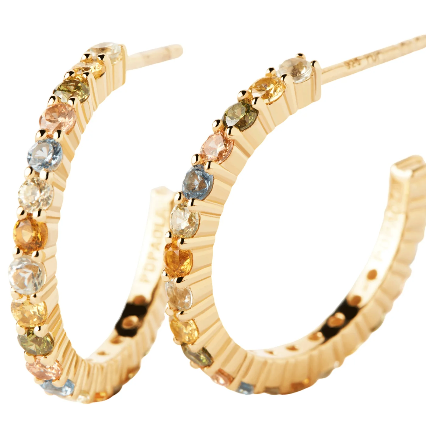 P D Paola Color 18 karat gold plated Earrings AR01-B96-U - Image 3
