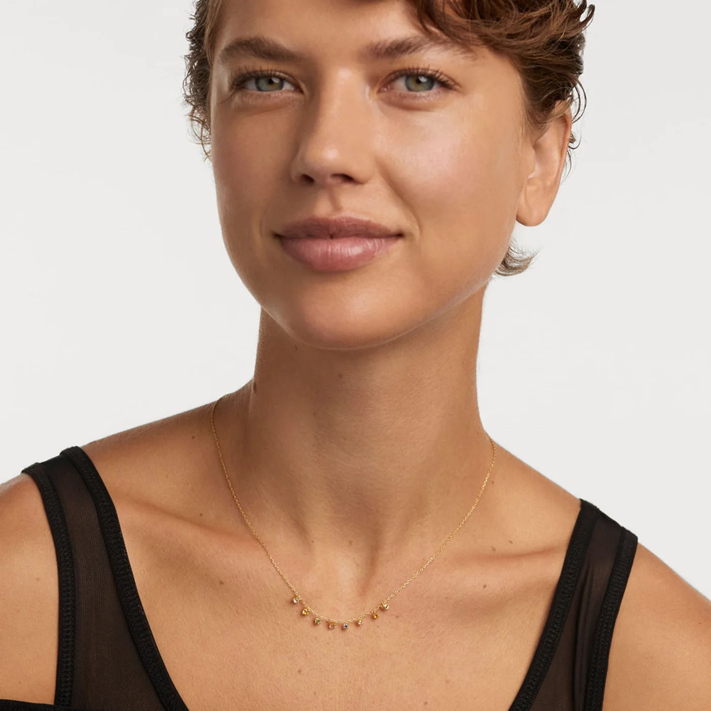 P D Paola Color 18 karat gold plated Necklace CO01-839-U - Image 2