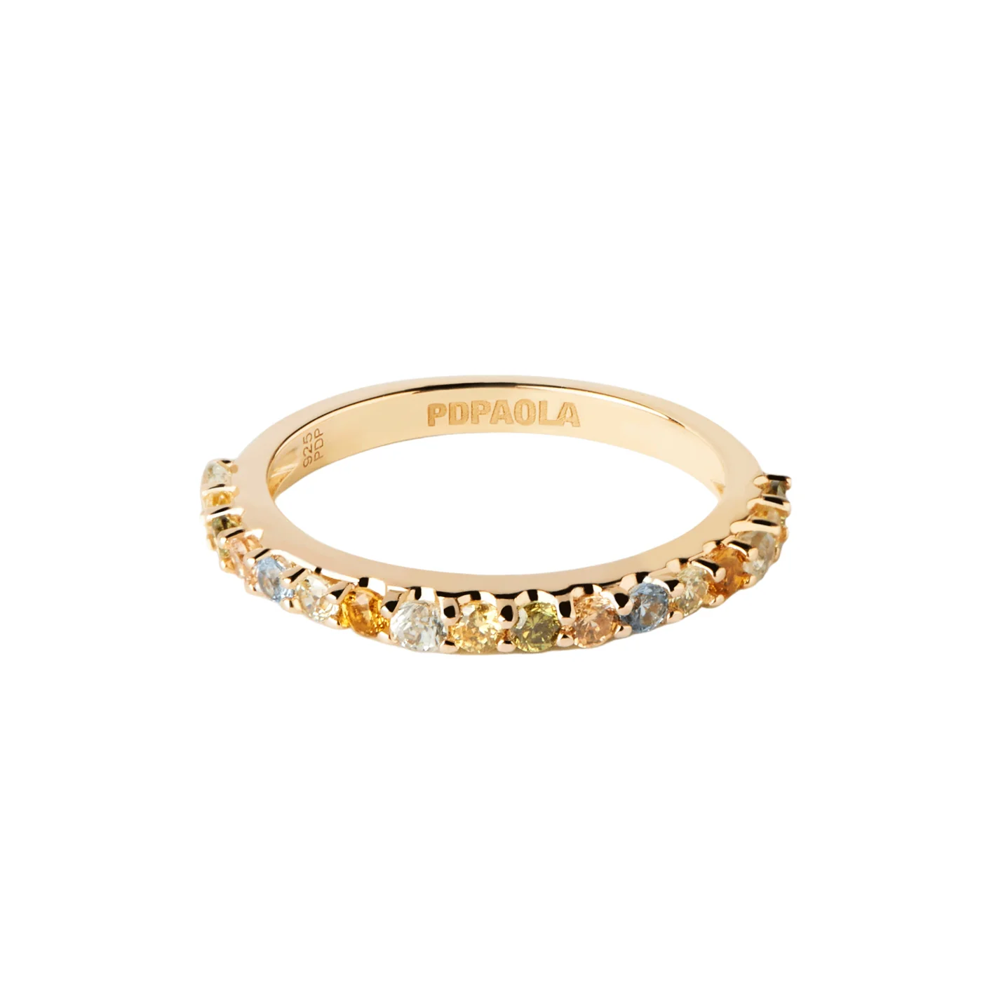 P D Paola Color 18 karat gold plated Ring AN01-C07-10 - Image 3