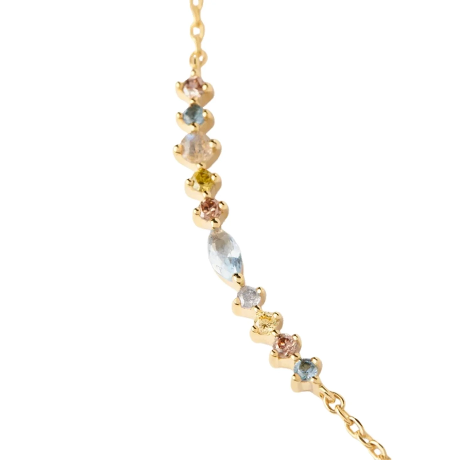 P D Paola Color 925 Sterling Silver Necklace with Gold Plating CO01-951-U - Image 2