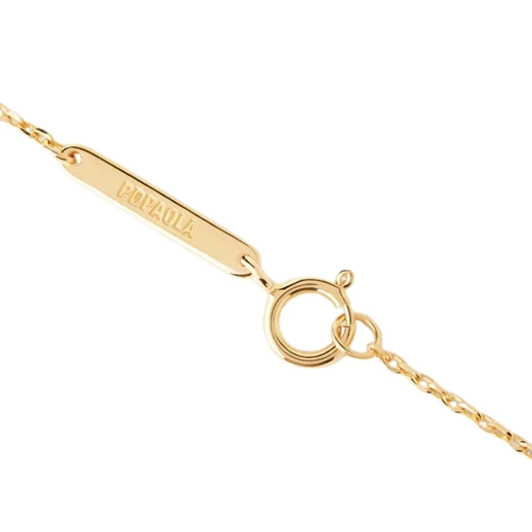 P D Paola Color 925 Sterling Silver Necklace with Gold Plating CO01-951-U - Image 3