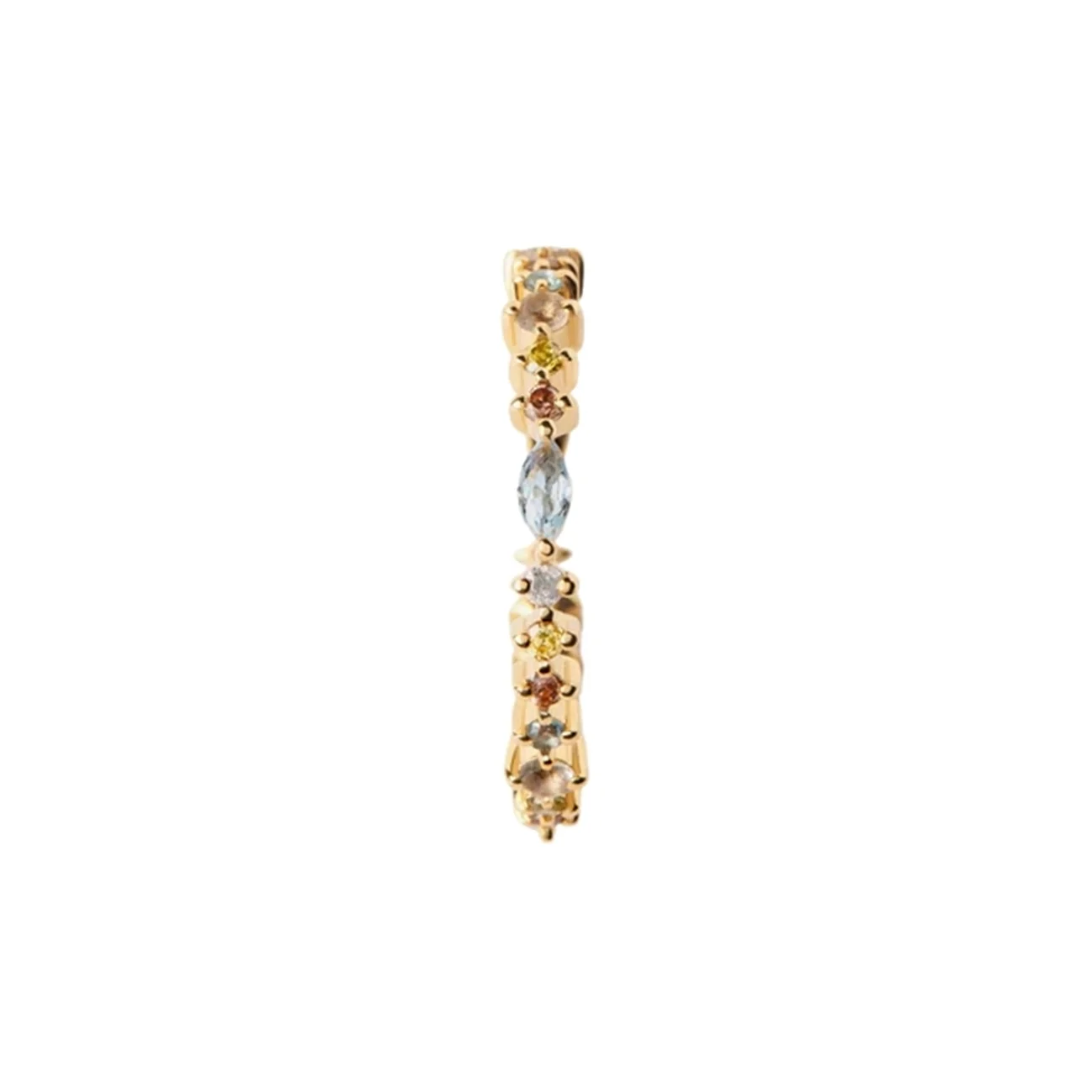 P D Paola Color 925 Sterling Silver Ring with Gold Plating AN01-C80-14 - Image 4