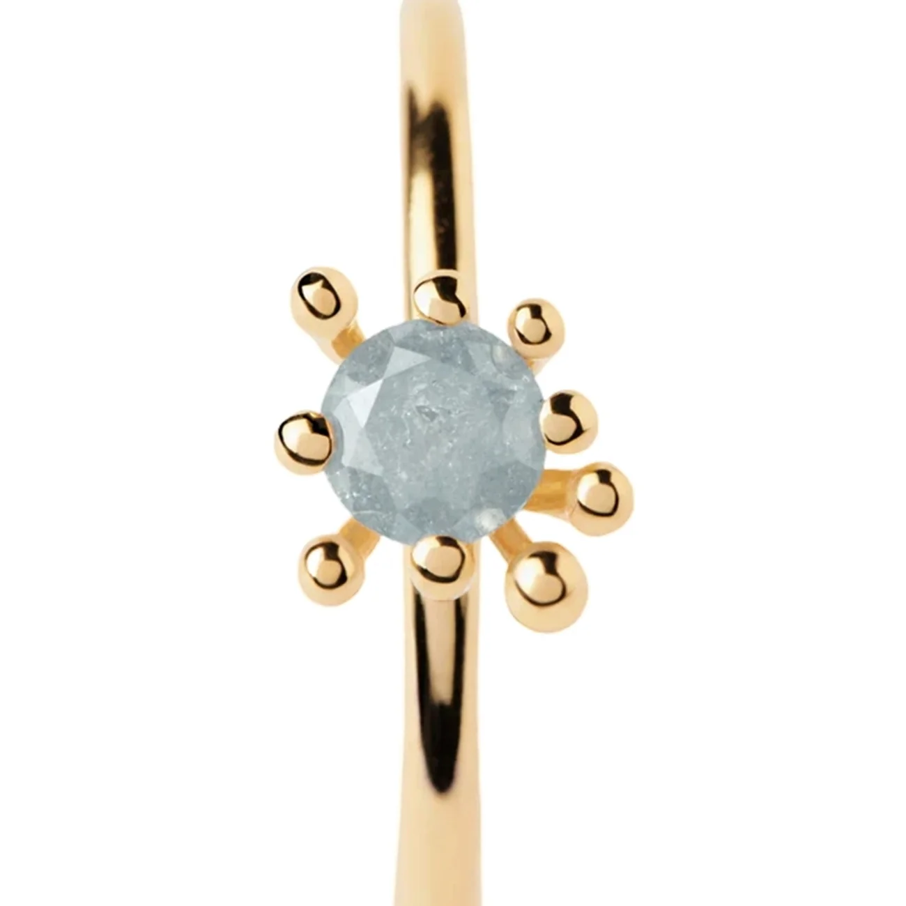 P D Paola Color 925 Sterling Silver Ring with Gold Plating AN01-C93-12 - Image 2