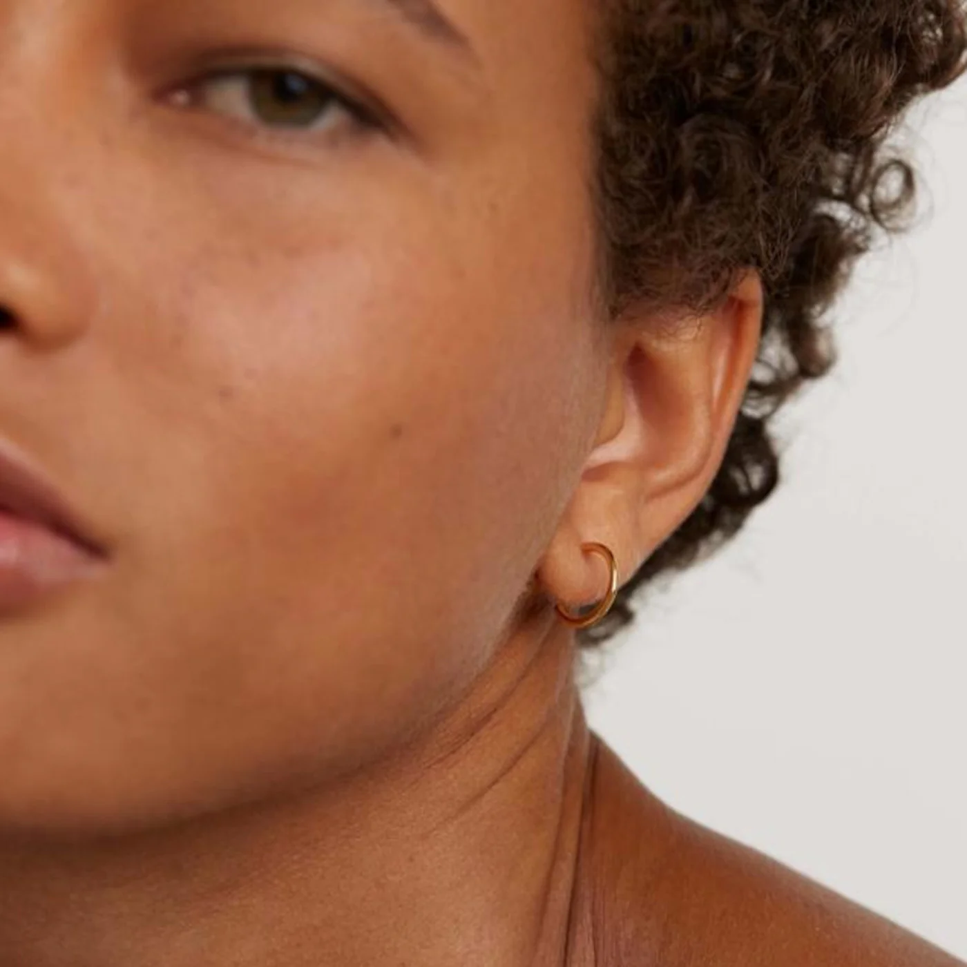 P D Paola Engrave Me 18 karat gold plated Ear Charms AR01-364-U - Image 5