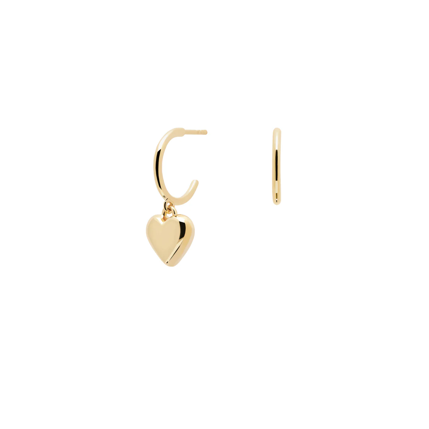 P D Paola Engrave Me 18 karat gold plated Ear Charms AR01-364-U - Image 6