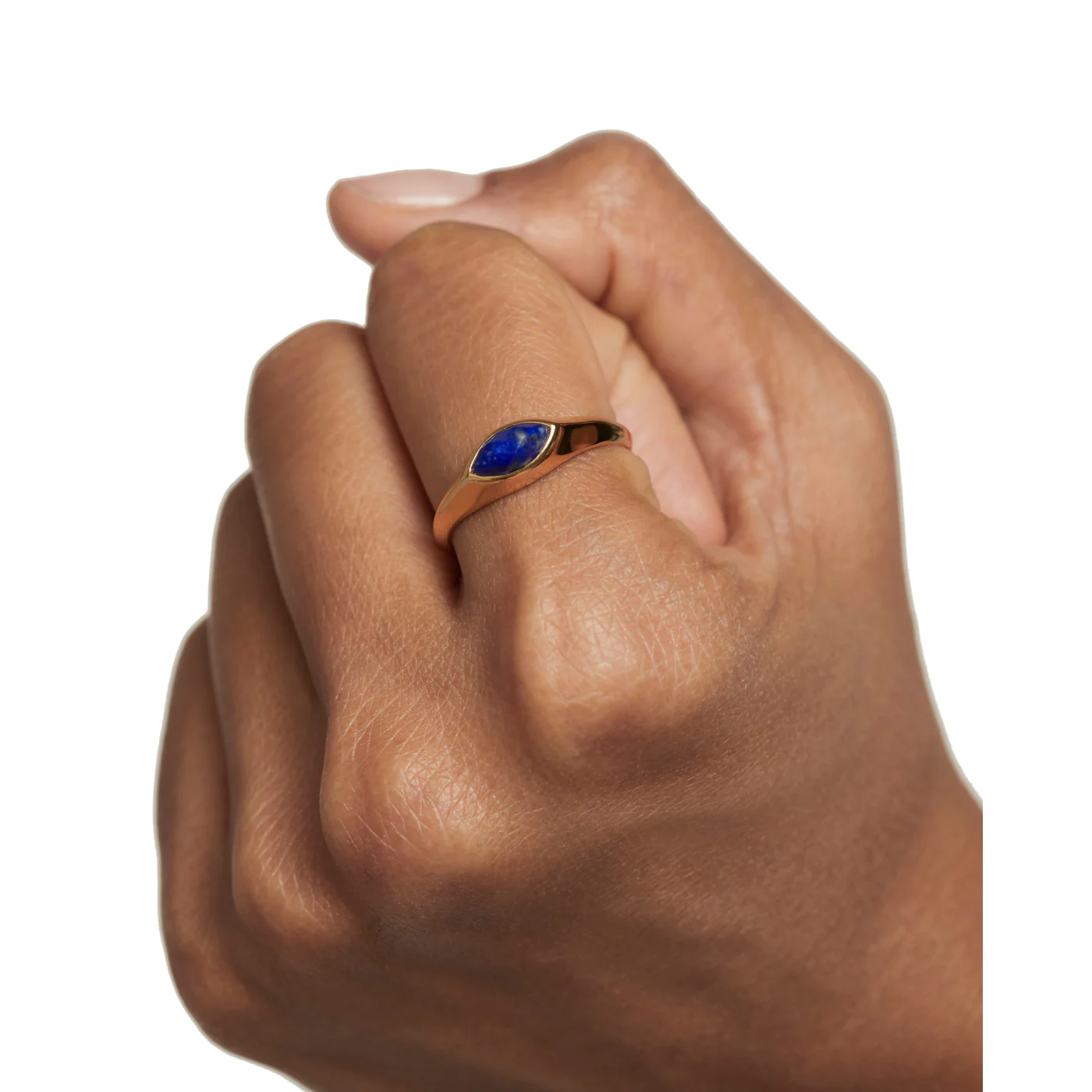 P D Paola made ofilla 925 Sterling Silver Ring AN01-A49-16with18 Carat Gold Plating - Image 2