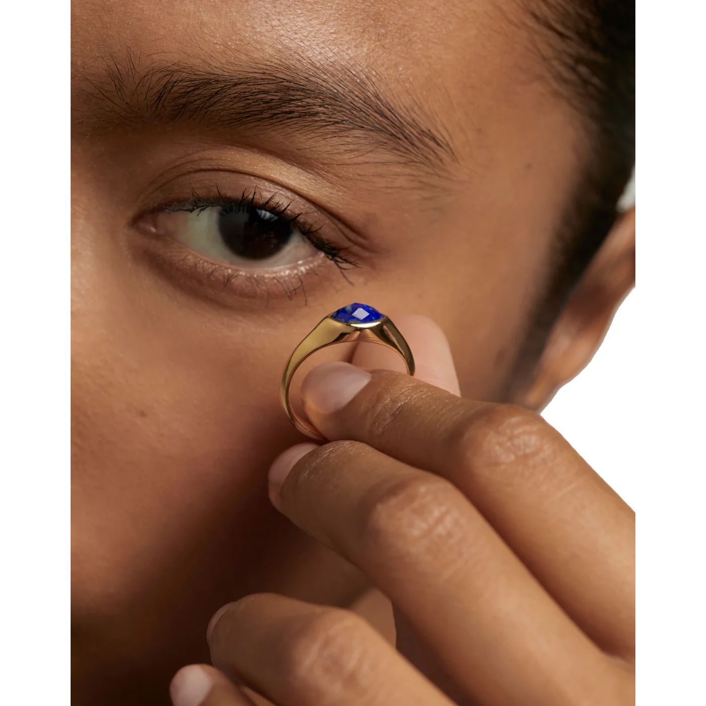 P D Paola made ofilla 925 Sterling Silver Ring AN01-A49-16with18 Carat Gold Plating - Image 3