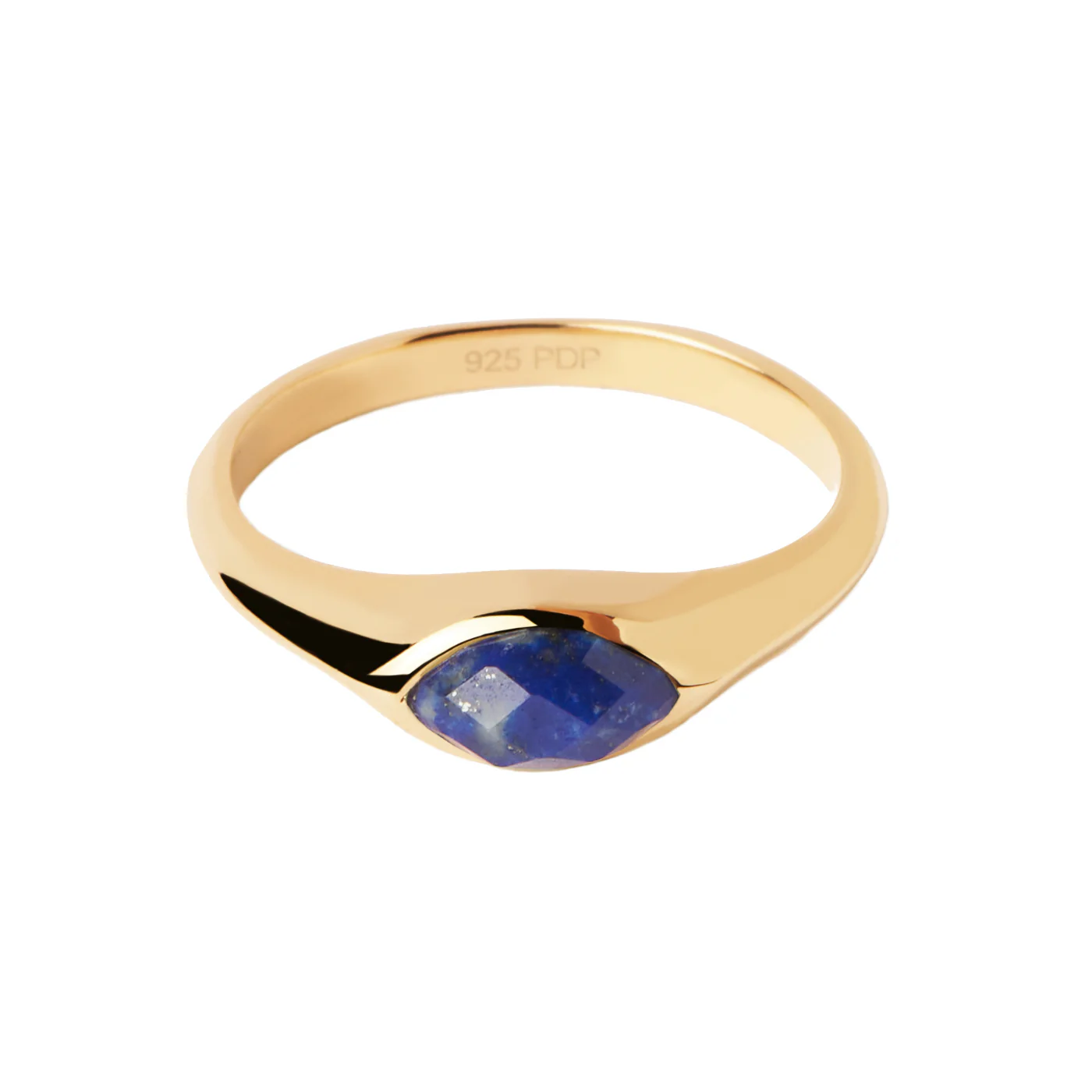 P D Paola made ofilla 925 Sterling Silver Ring AN01-A49-16with18 Carat Gold Plating - Image 4