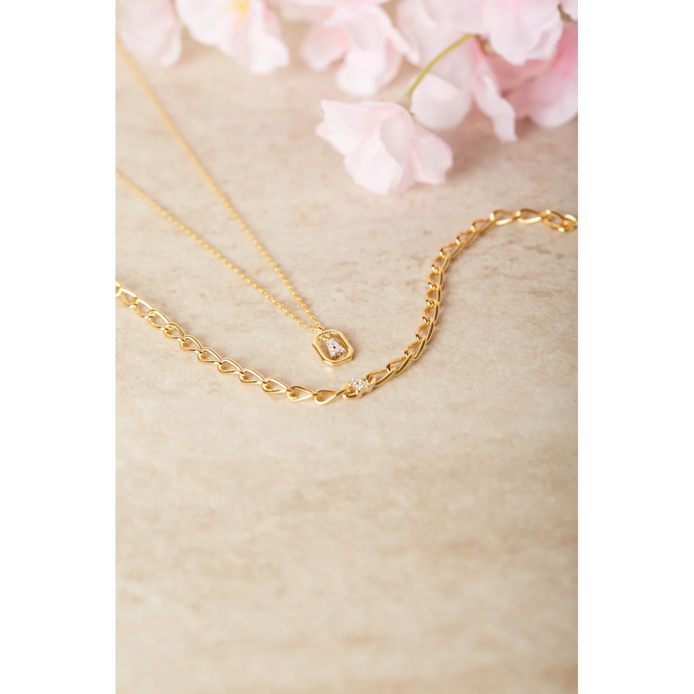 P D Paola 925 Sterling Silver Letter D Bracelet PU01-541-U with 18K Gold Plating - Image 4