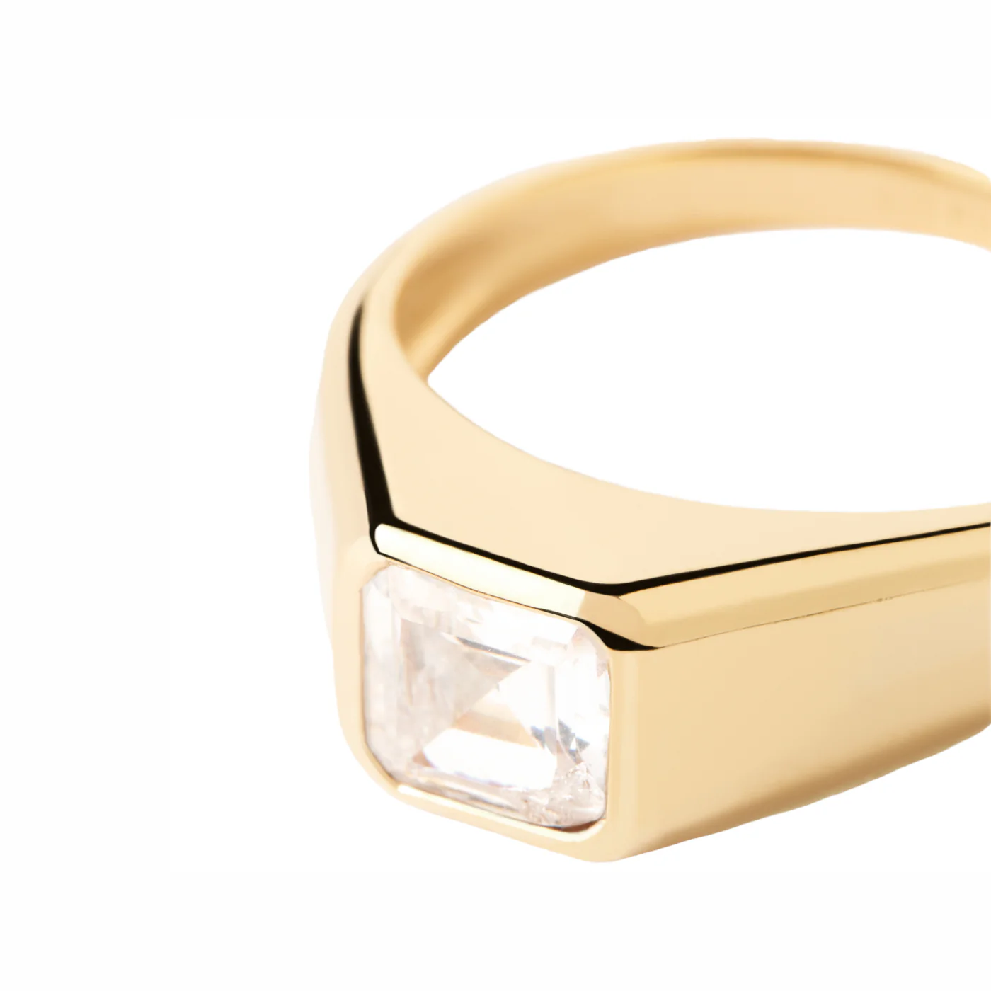 P D Paola The New Essentials 925 Sterling Silver Ring AN01-984-10with18K Gold Plating - Image 4