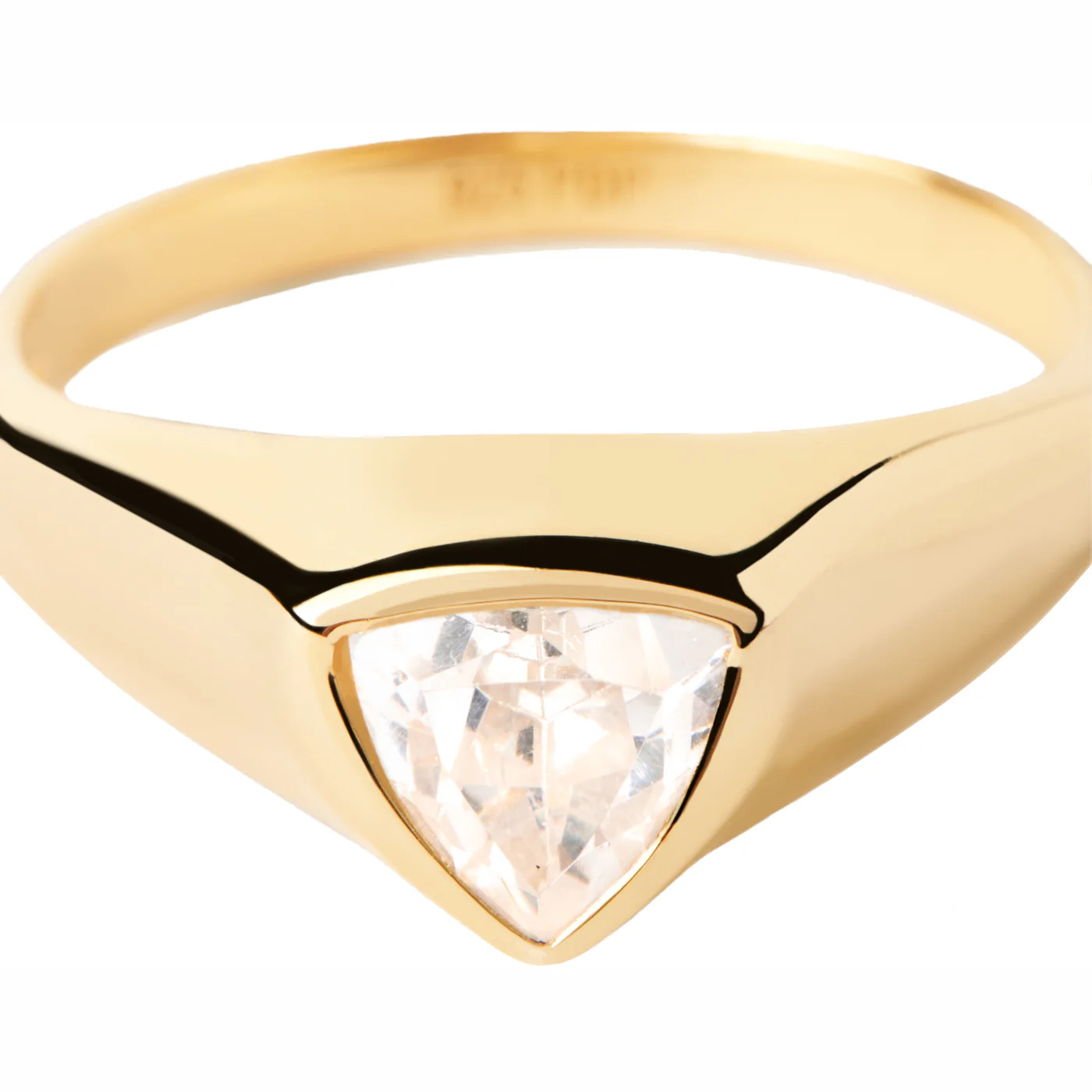 P D Paola The New Essentials 925 Sterling Silver Ring AN01-986-10with18K Gold Plating - Image 4