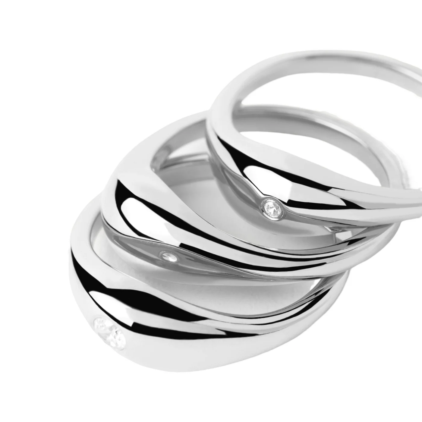 P D Paola The New Essentials 925 Sterling Silver Ring AN02-994-10 - Image 5