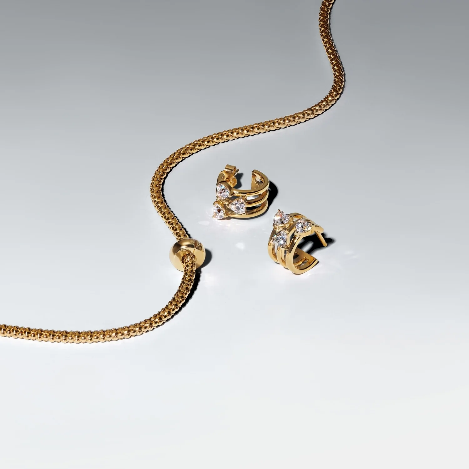 Pandora Clips and Safety Chains Gold coloured Heart closure clip Charm 763678C00 - Image 3