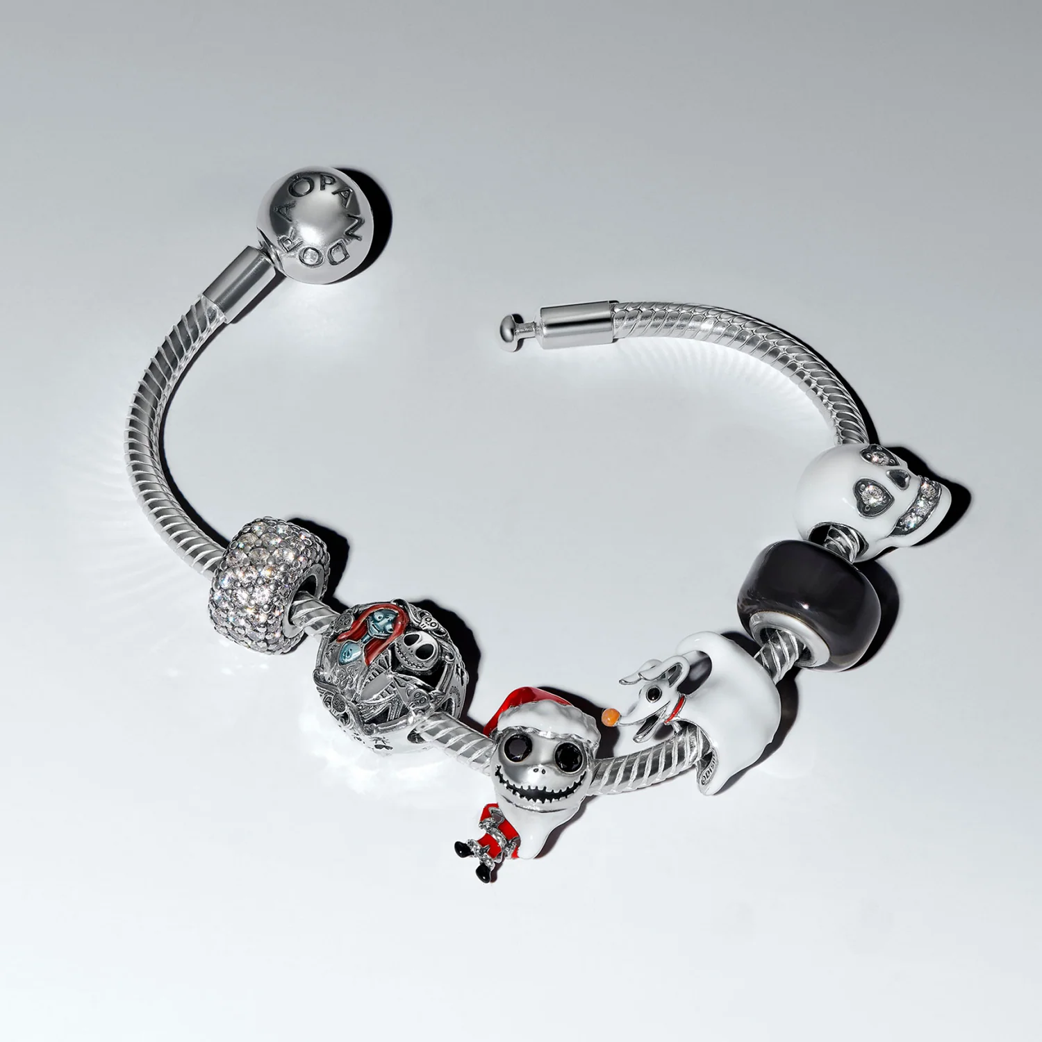 Pandora Collabs 925 Sterling Silver Disney Dark Zero Dog Charm 794026C01 - Image 3