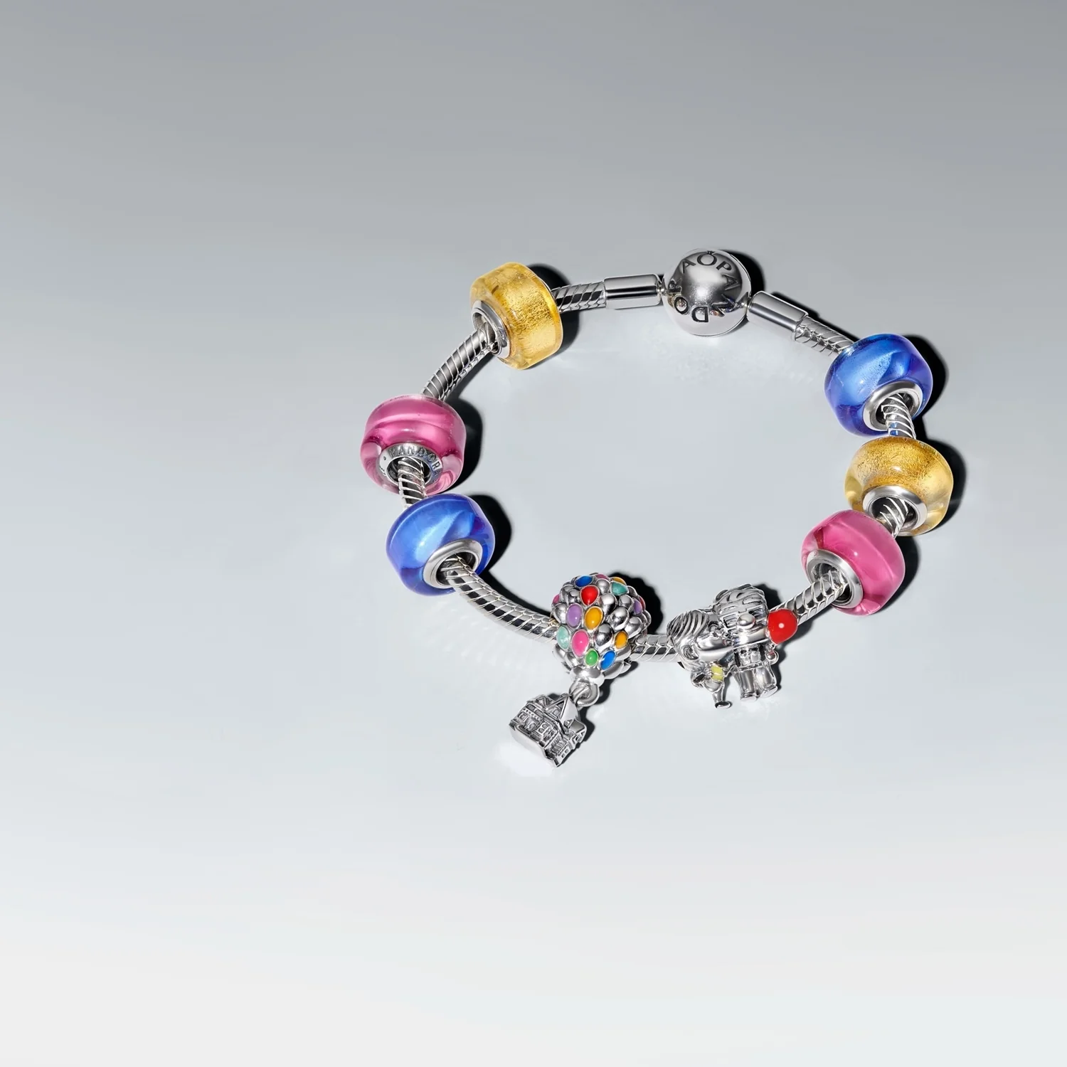 Pandora Disney 925 Sterling Silver Up Carl & Ellie Charm 793649C01 - Image 3