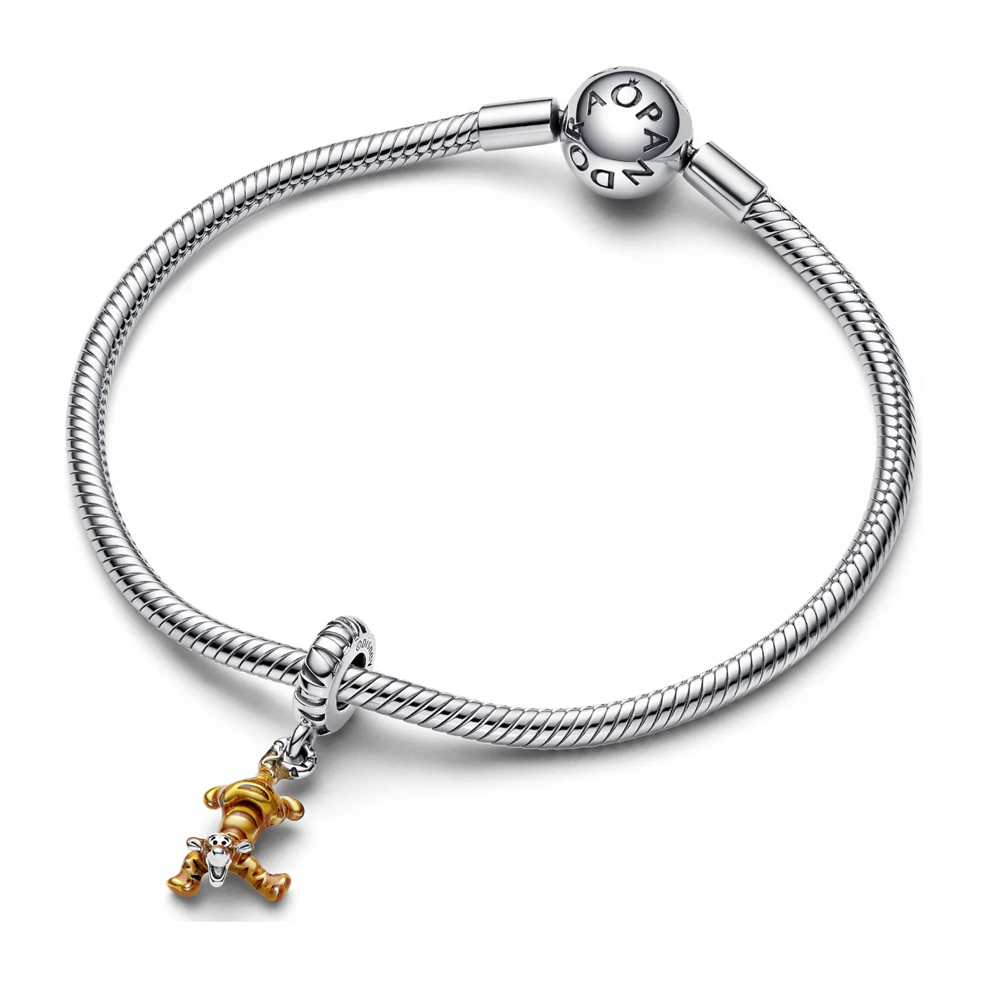 Pandora Disney 925 Sterling Silver Winnie The Pooh Tigger Charm 792213C01 - Image 4