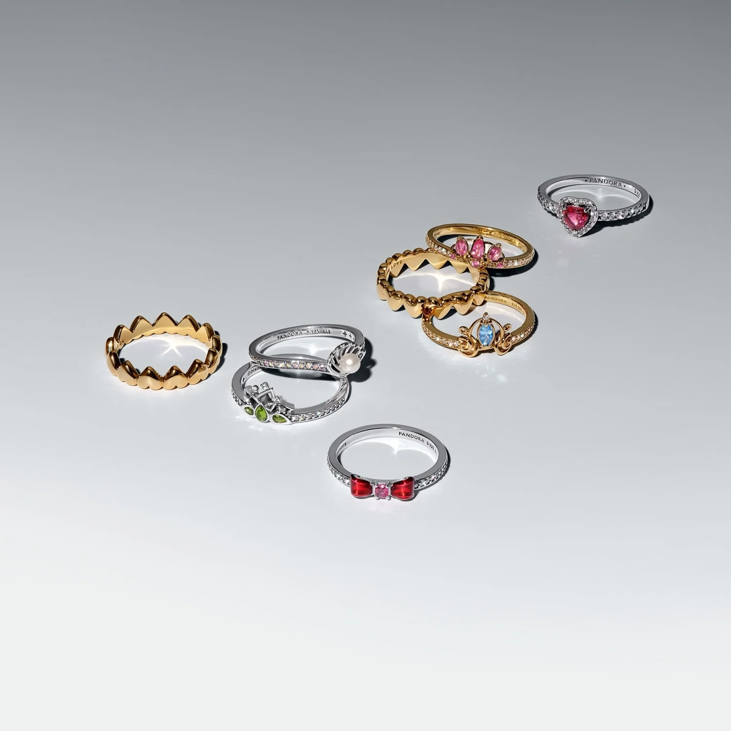 Pandora Disney Gold coloured Rapunzel Ring 163651C01-56 - Image 3