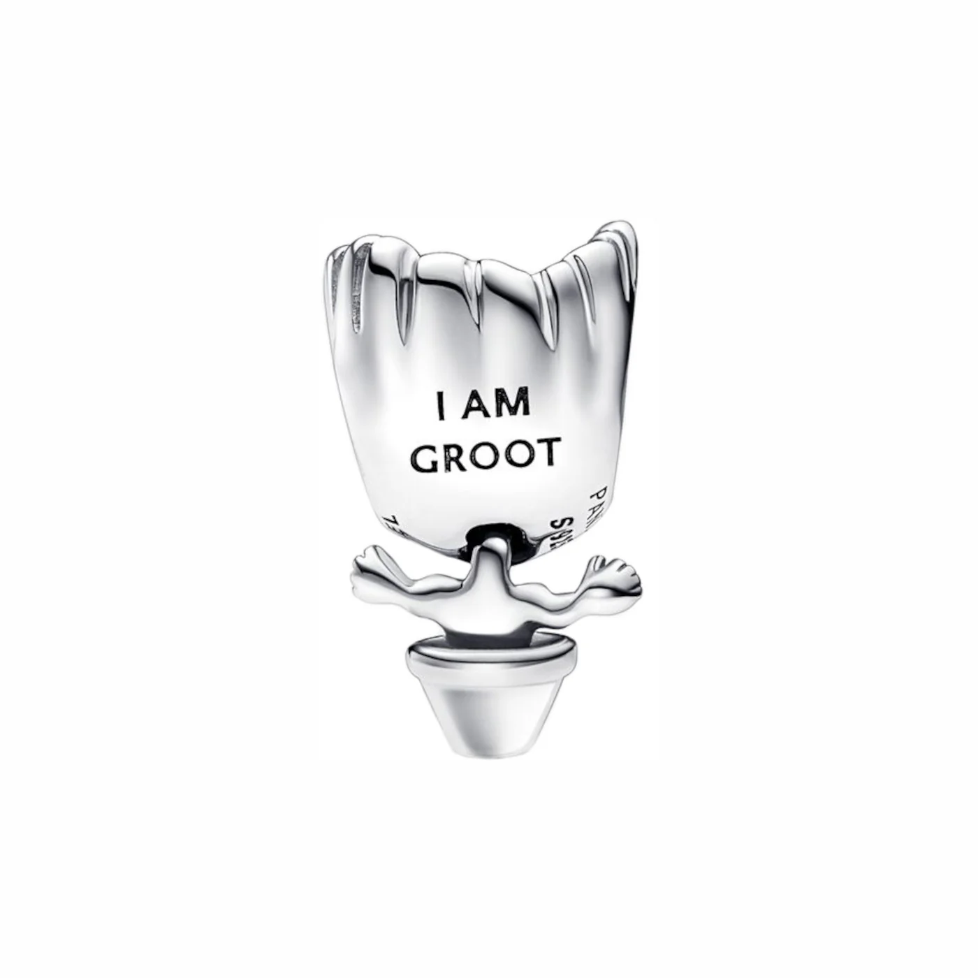 Pandora Marvel 925 Sterling Silver Baby Groot Charm 792554C01 - Image 4
