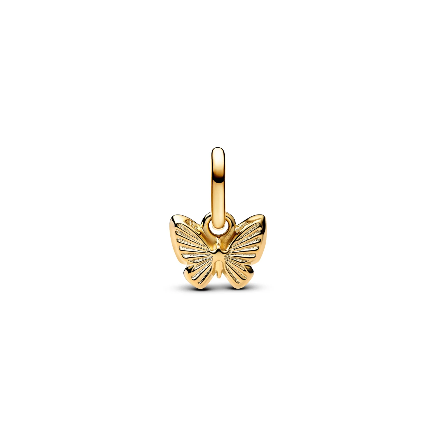 Pandora ME Gold Plated Blue Butterfly Mini Dangle Charm 763825C01 - Image 2