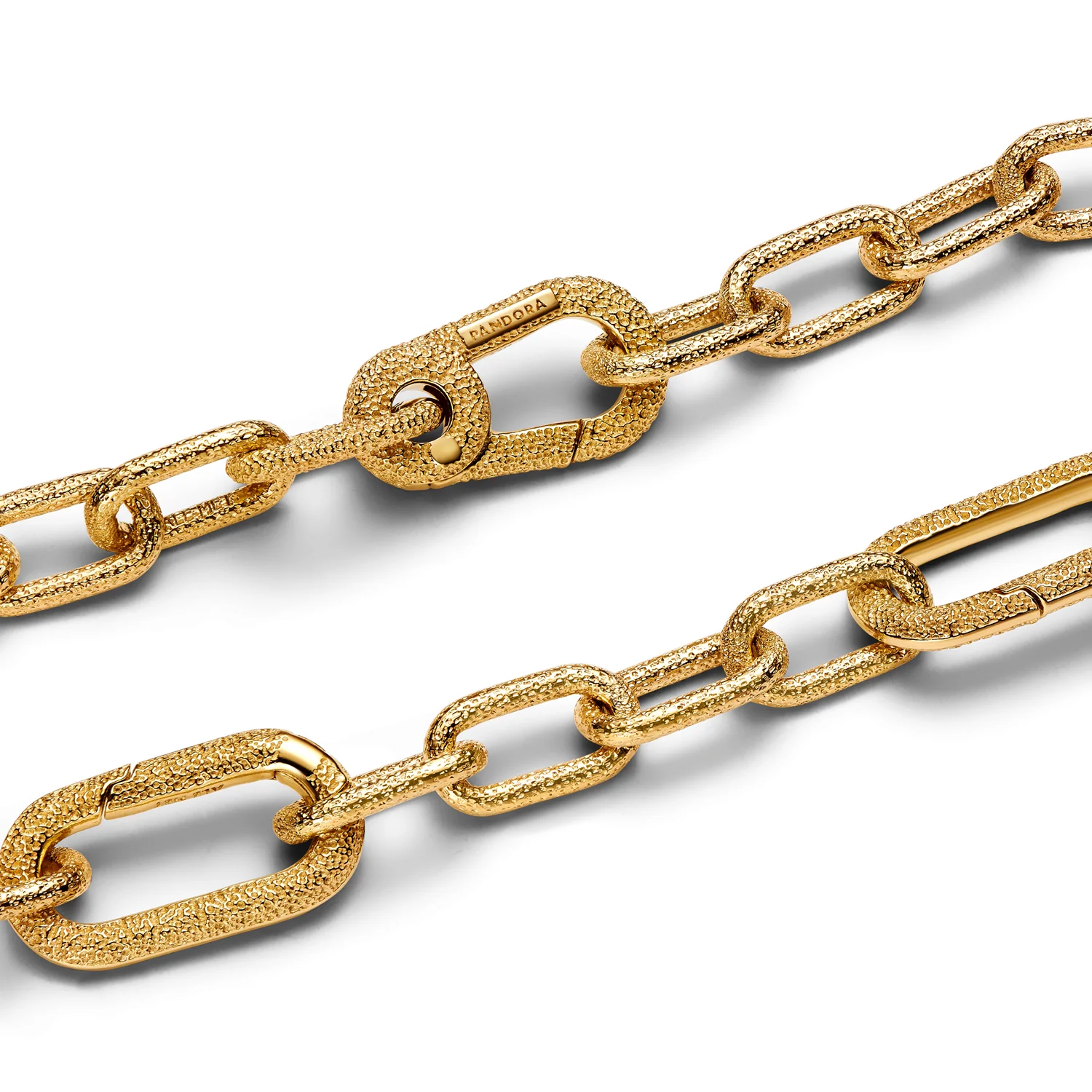 Pandora ME Gold Plated Small-Link Chain Bracelet 563829C00-4 - Image 2