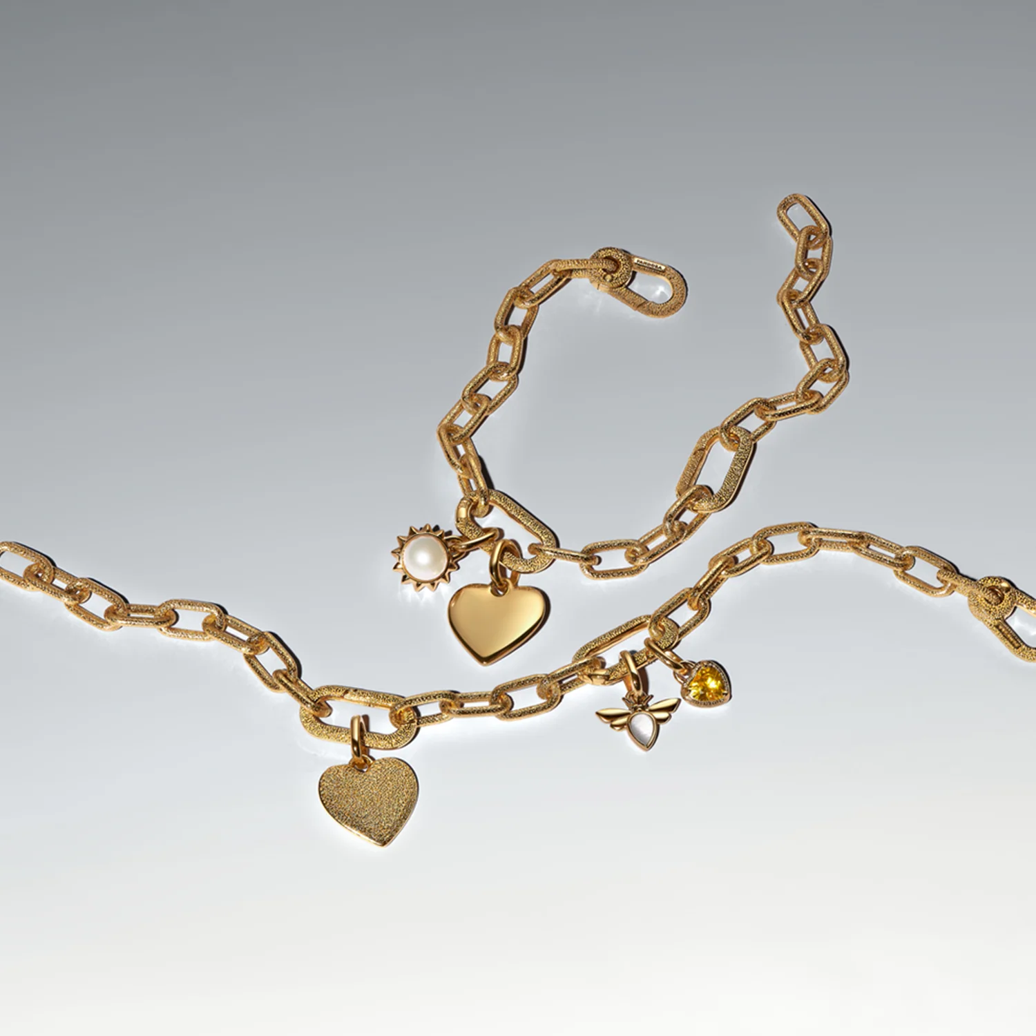 Pandora ME Gold Plated Small-Link Chain Bracelet 563829C00-4 - Image 3