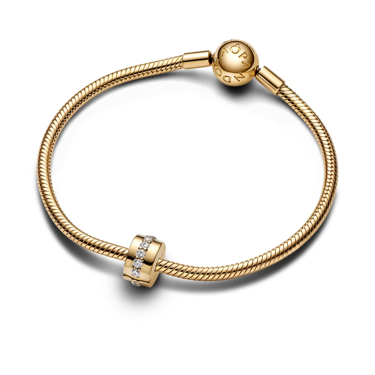 Pandora Moments 14 Karat Gold Plated Charm 761972C01 - Image 2