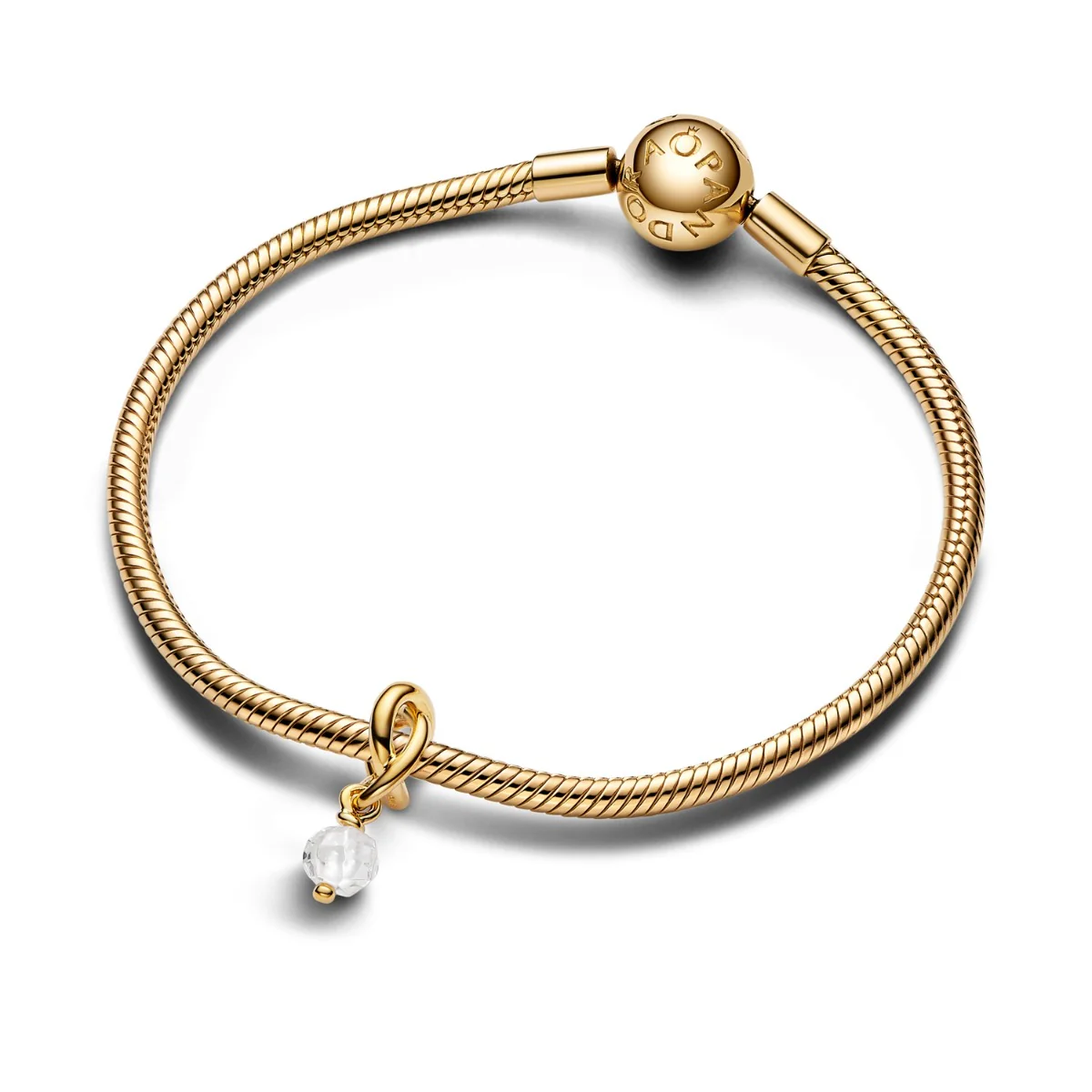 Pandora Moments 14 Karat Gold Plated Charm 763462C04 - Image 2