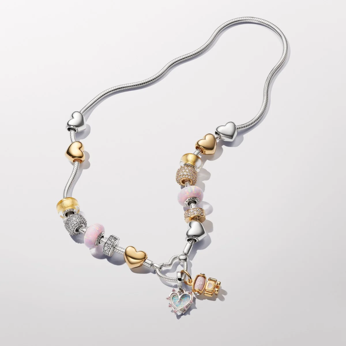 Pandora Moments 14 Karat Gold Plated Heart Charm 763439C00 - Image 10