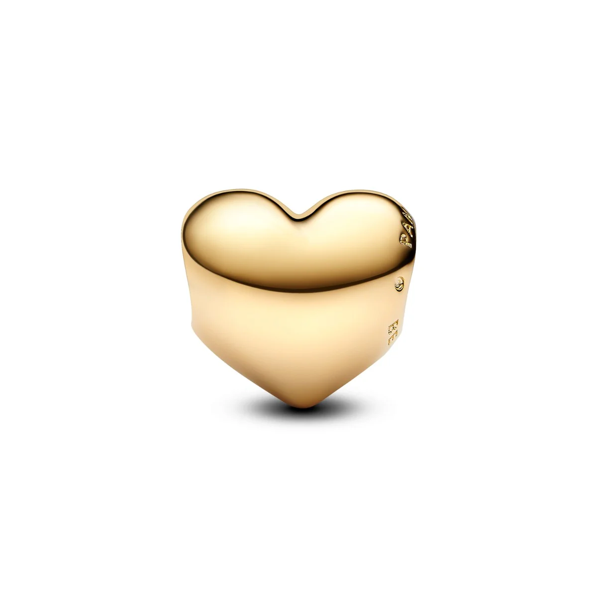 Pandora Moments 14 Karat Gold Plated Heart Charm 763439C00 - Image 4