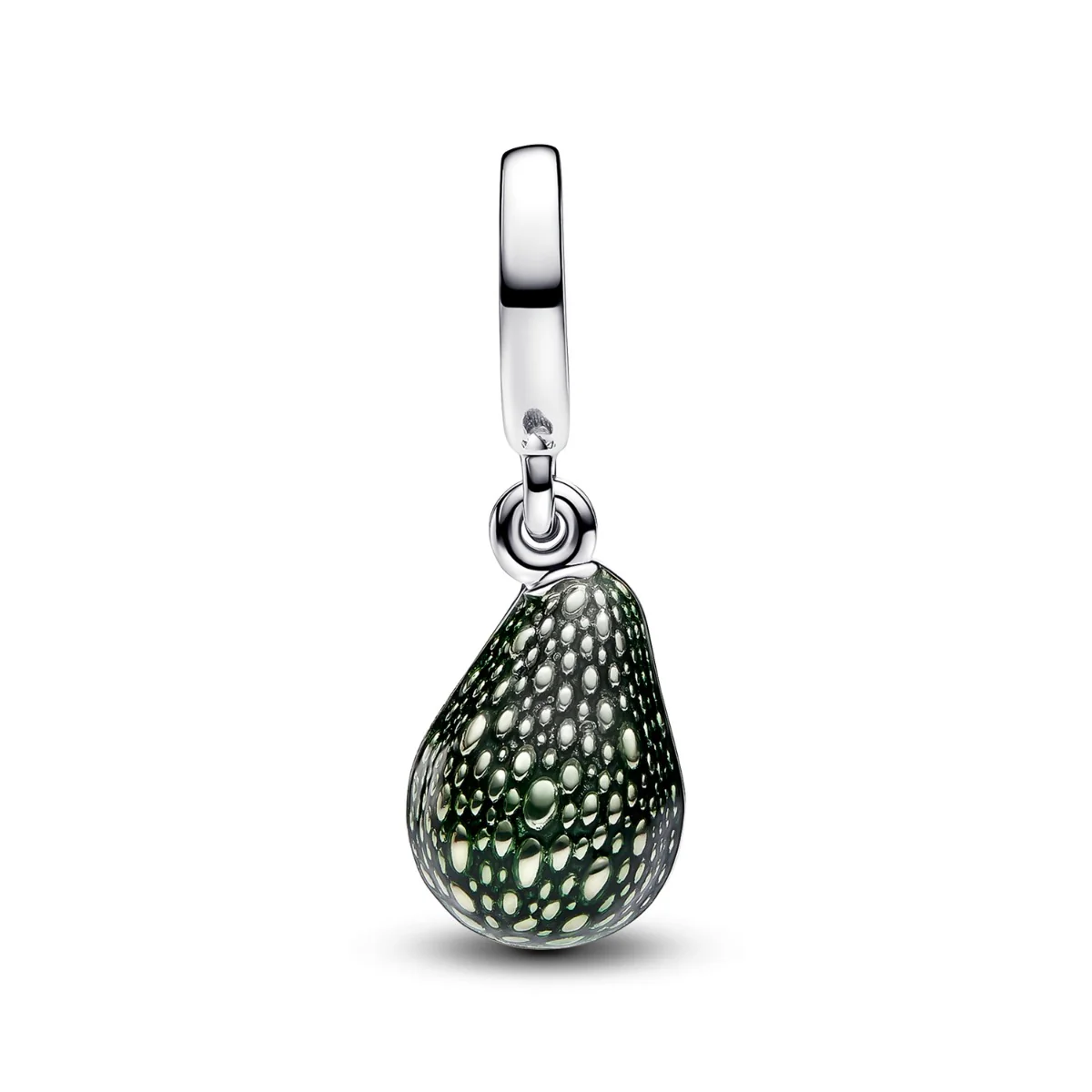 Pandora Moments 925 Sterling Silver Avocado Charm with Gold Plating 763405C01 - Image 4