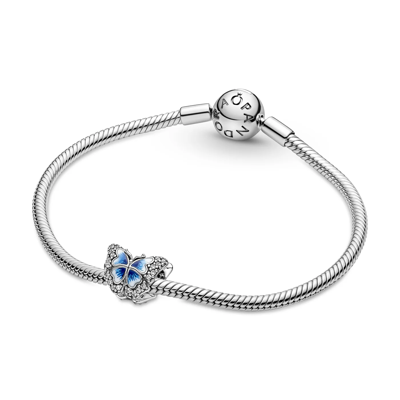 Pandora Moments 925 Sterling Silver Butterfly Charm 790761C01 - Image 7
