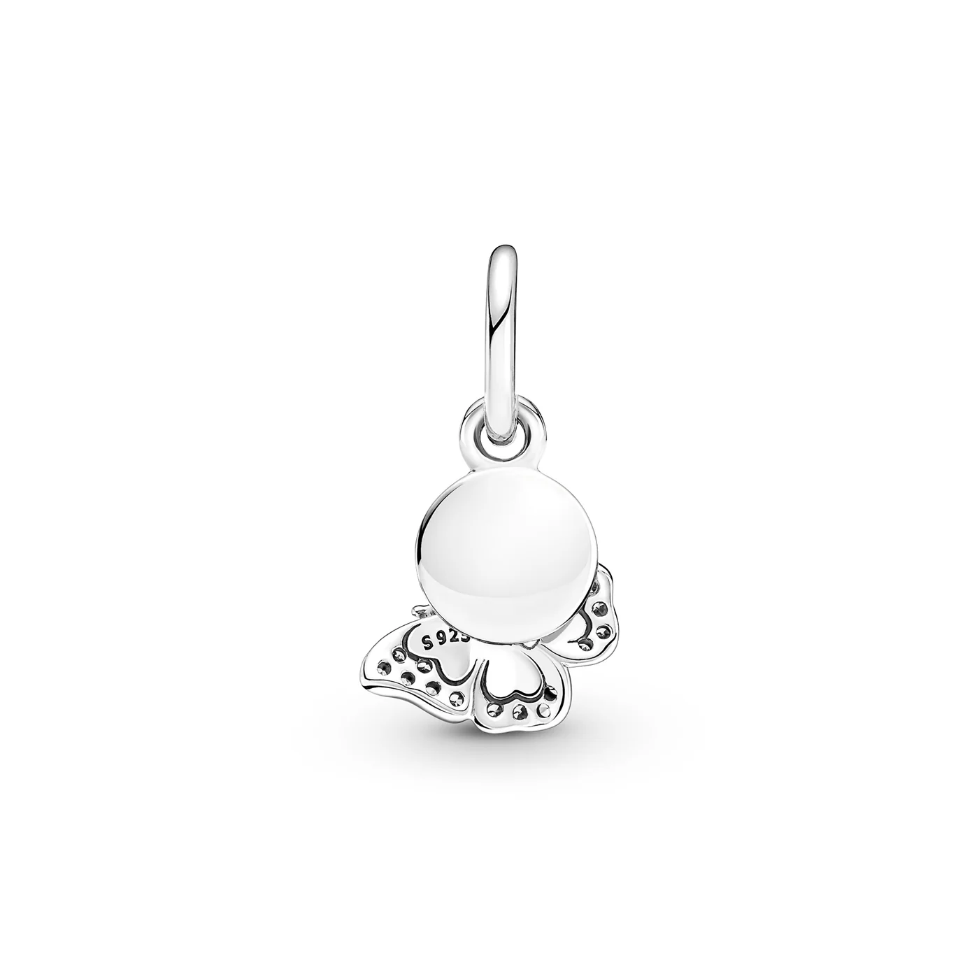 Pandora Moments 925 Sterling Silver Butterfly Dangle Charm 790757C01 - Image 5