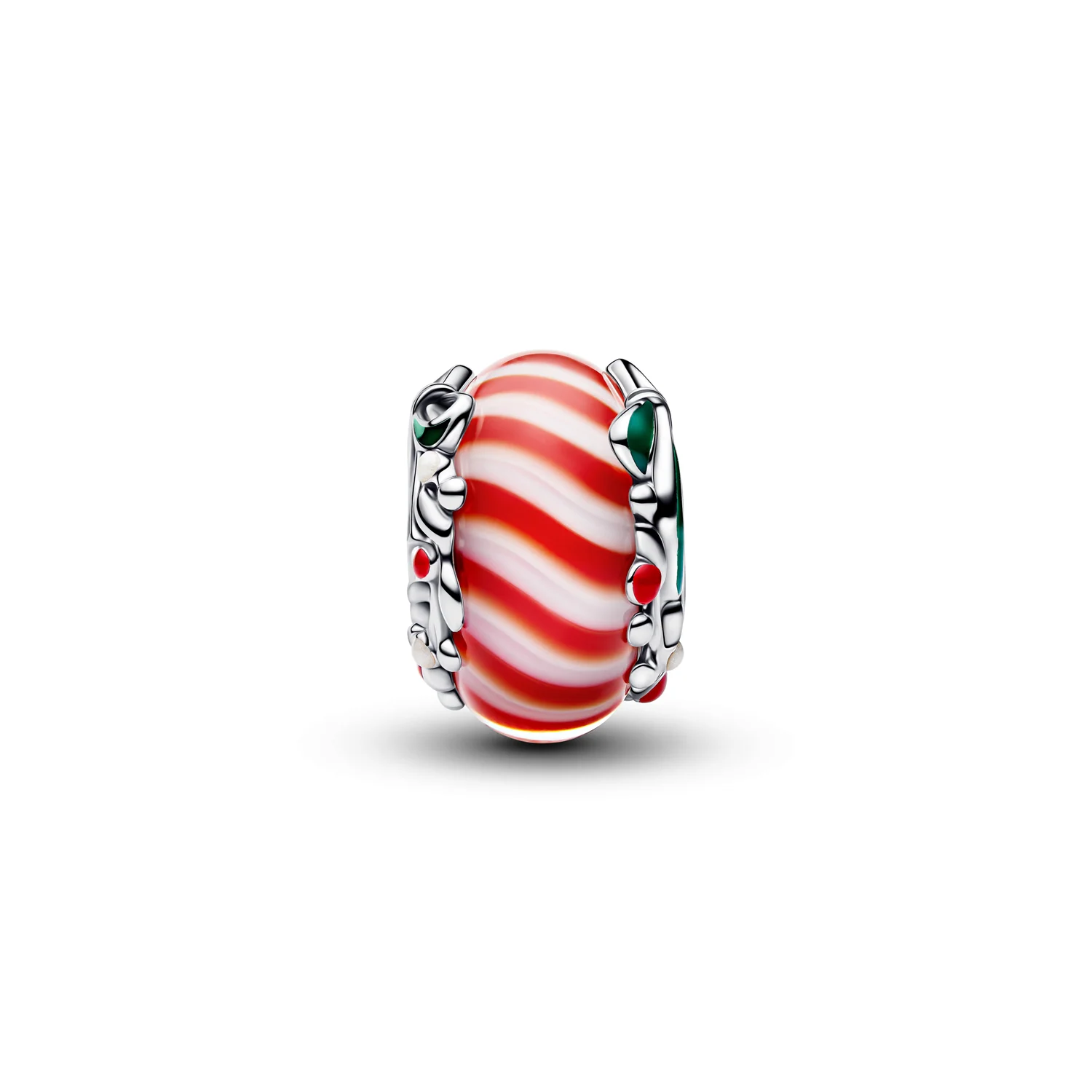 Pandora Moments 925 Sterling Silver Candy Murano Glass Charm 794252C01 - Image 3