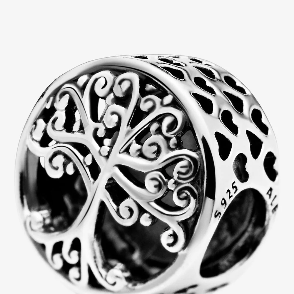 Pandora Moments 925 Sterling Zilveren Family Tree Bedel 797590 - Image 6