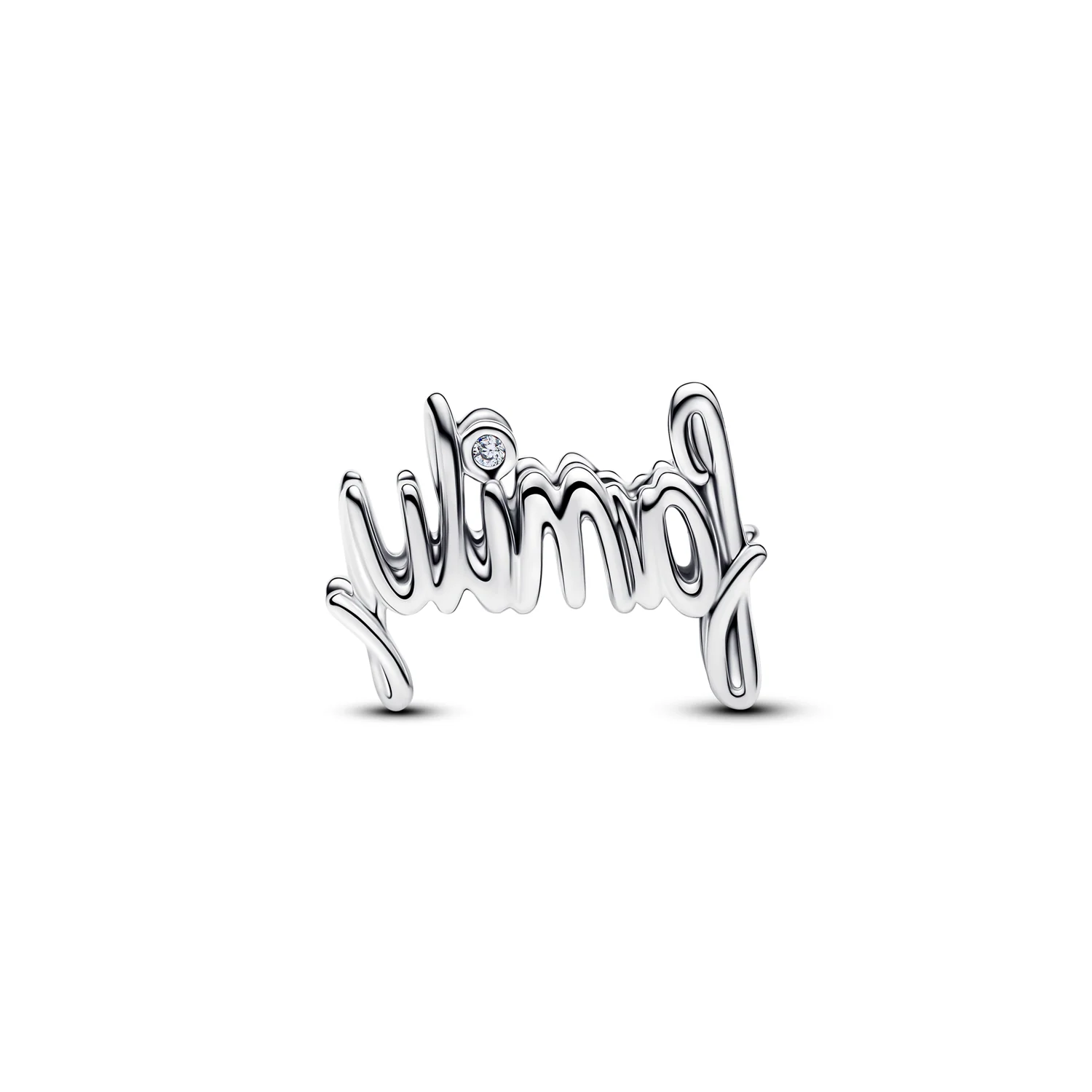Pandora Moments 925 Sterling Silver Handwritten Family Charm 794250C01 - Image 3