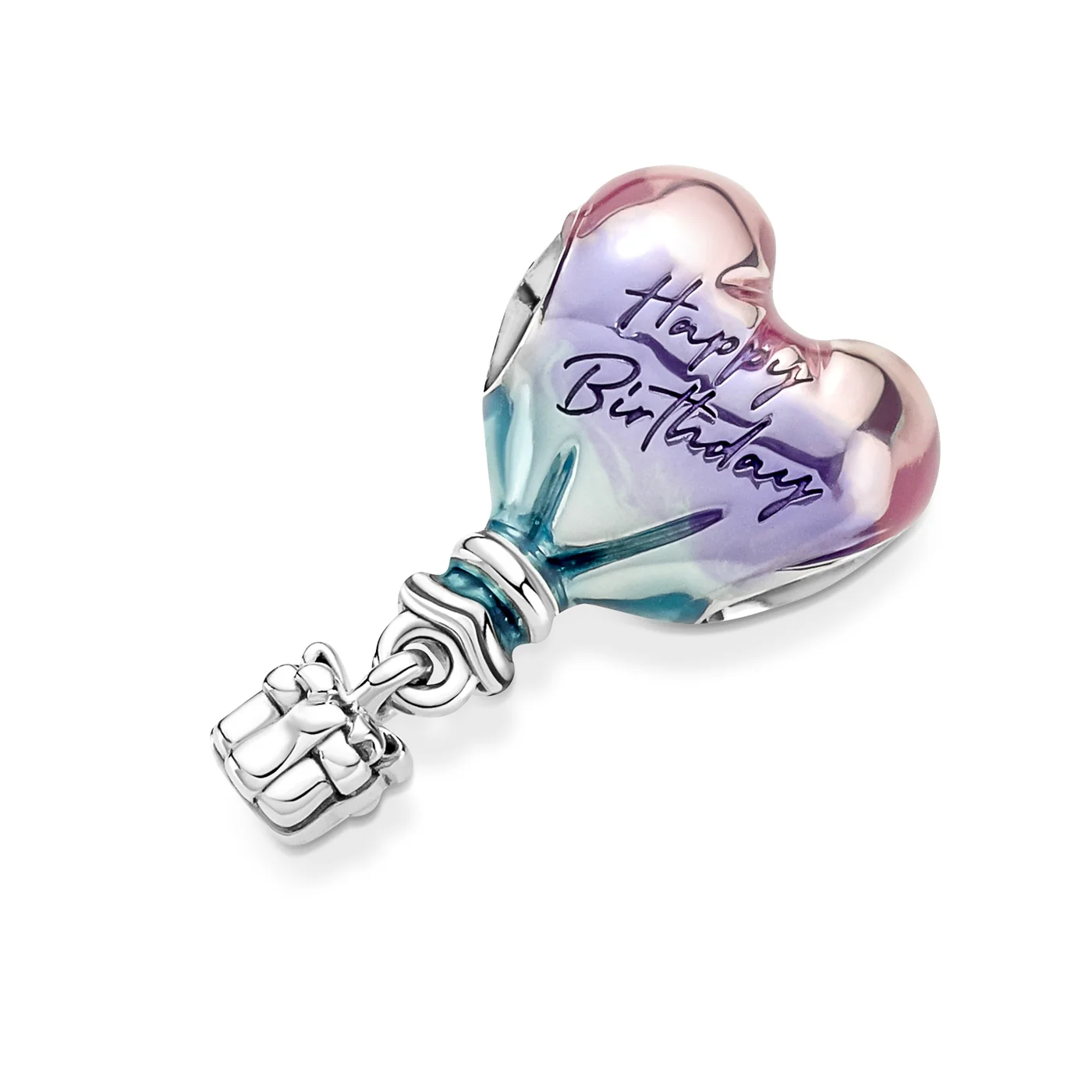 Pandora Moments 925 Sterling Zilveren Happy Birthday Hot Air Balloon Bedel 791501C01 - Image 7