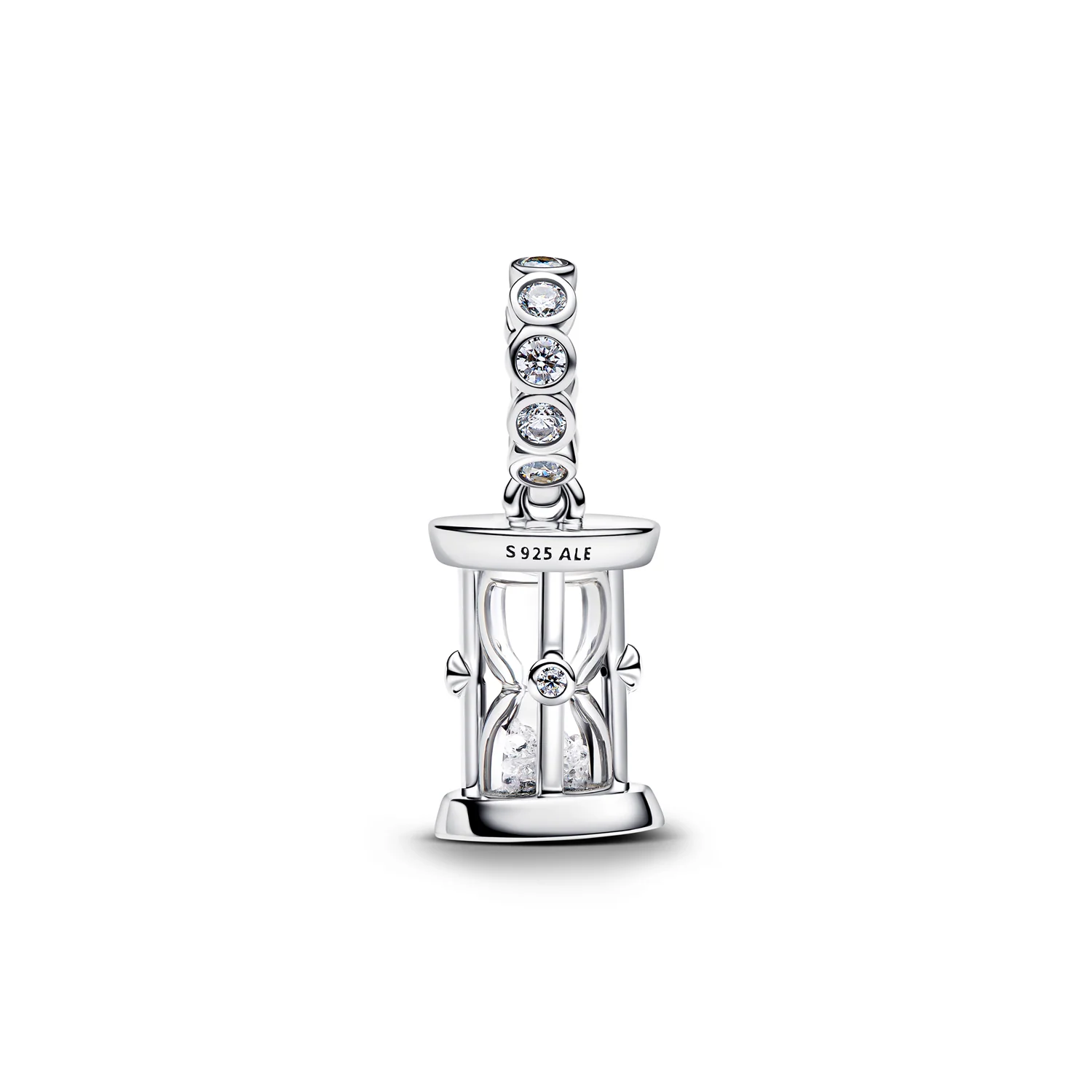 Pandora Moments 925 Sterling Silver Hourglass Dangle Charm 794140C01 - Image 3