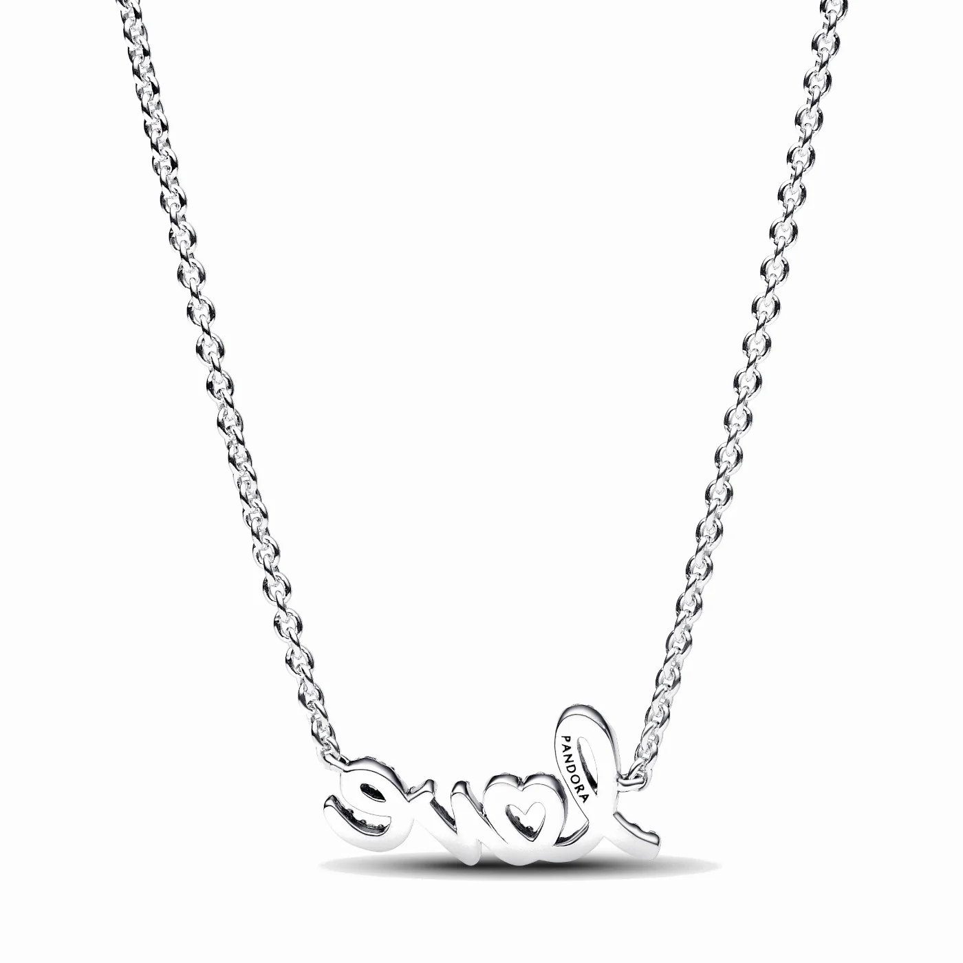 Pandora Moments 925 Sterling Silver Love Necklace 393076C01-45 - Image 2