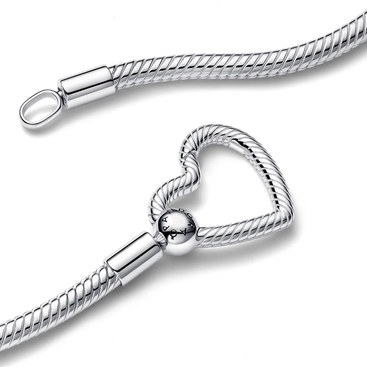 Pandora Moments 925 Sterling Silver Necklace 393377C00-45 - Image 3