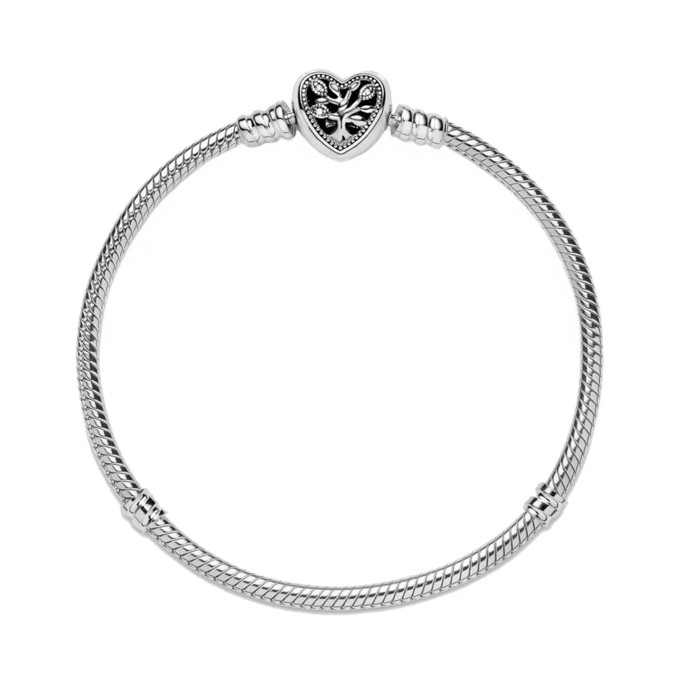 Pandora Moments 925 Sterling Silver Snake Chain Bracelet 598827C01-17 (Length: 17.00 cm) - Image 6