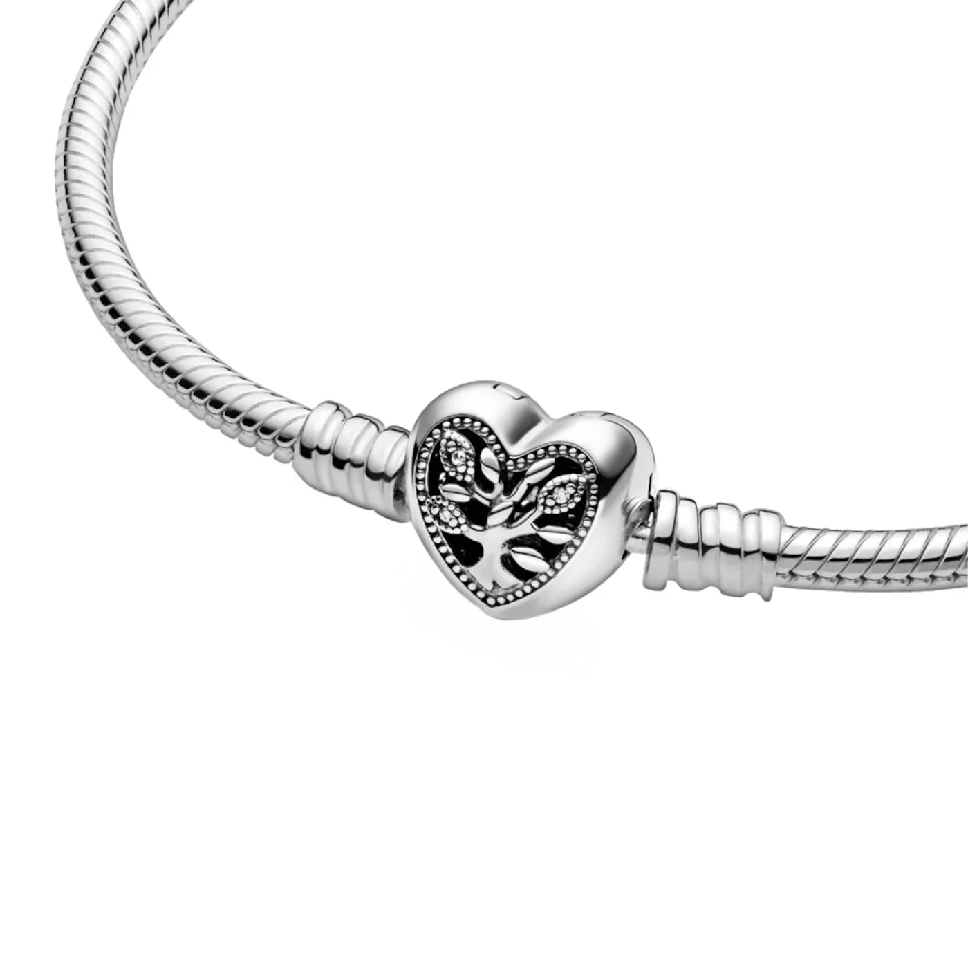 Pandora Moments 925 Sterling Silver Snake Chain Bracelet 598827C01-17 (Length: 17.00 cm) - Image 7