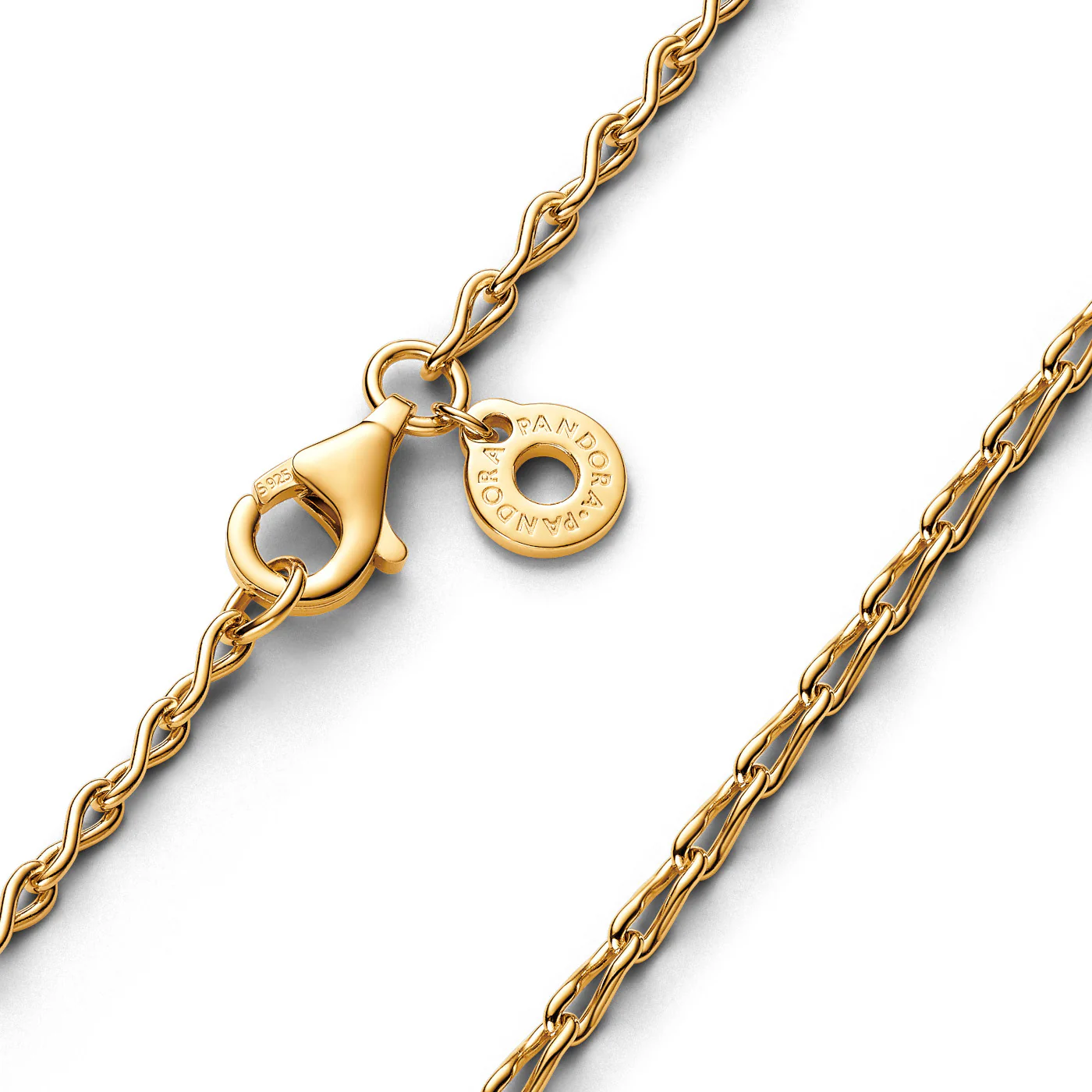 Pandora Moments Chain Necklace 363052C00-50 Gold Plated - Image 2