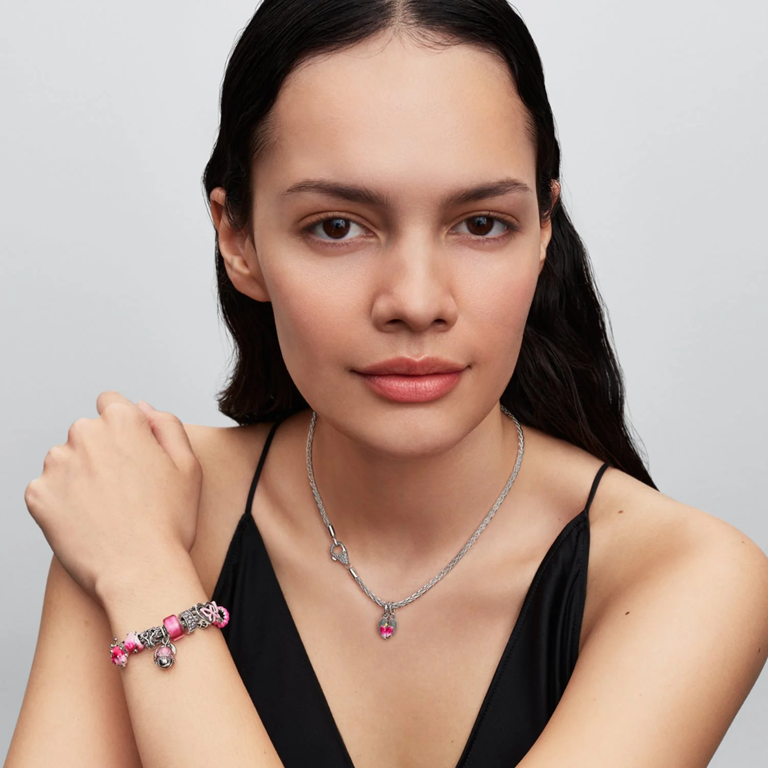Pandora Moments Entwined Heart & Butterfly Charm 794475C01 - Image 3
